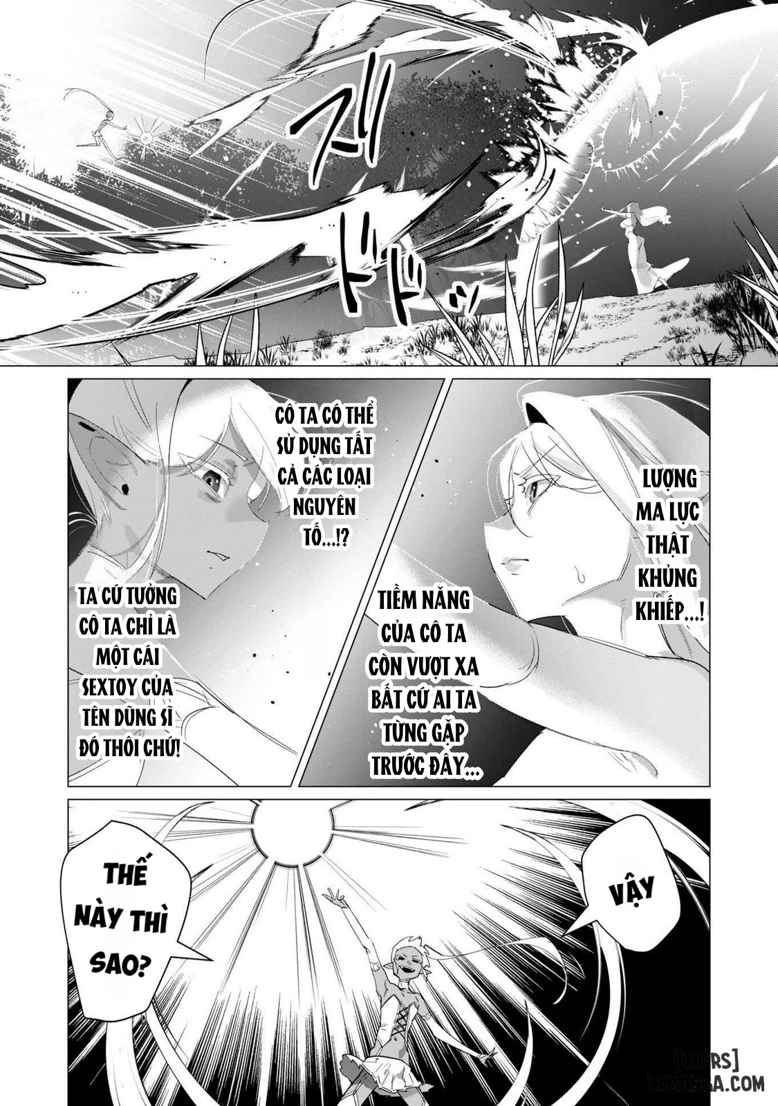 HentaiVN.net - Ảnh 27 - The Hero Wants A Married Woman As A Reward - Chap 18 : Dũng Sĩ và lời nguyền Dark Elf (Phần 5)