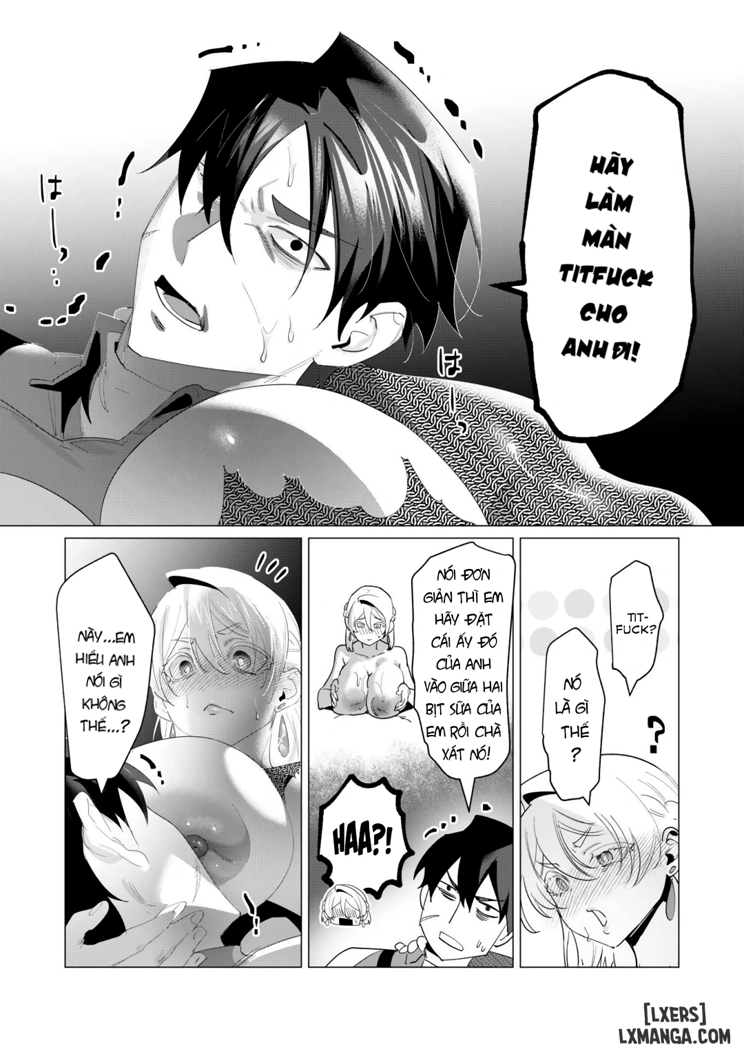 HentaiVN.net - Ảnh 30 - The Hero Wants A Married Woman As A Reward - Chap 18 : Dũng Sĩ và lời nguyền Dark Elf (Phần 5)