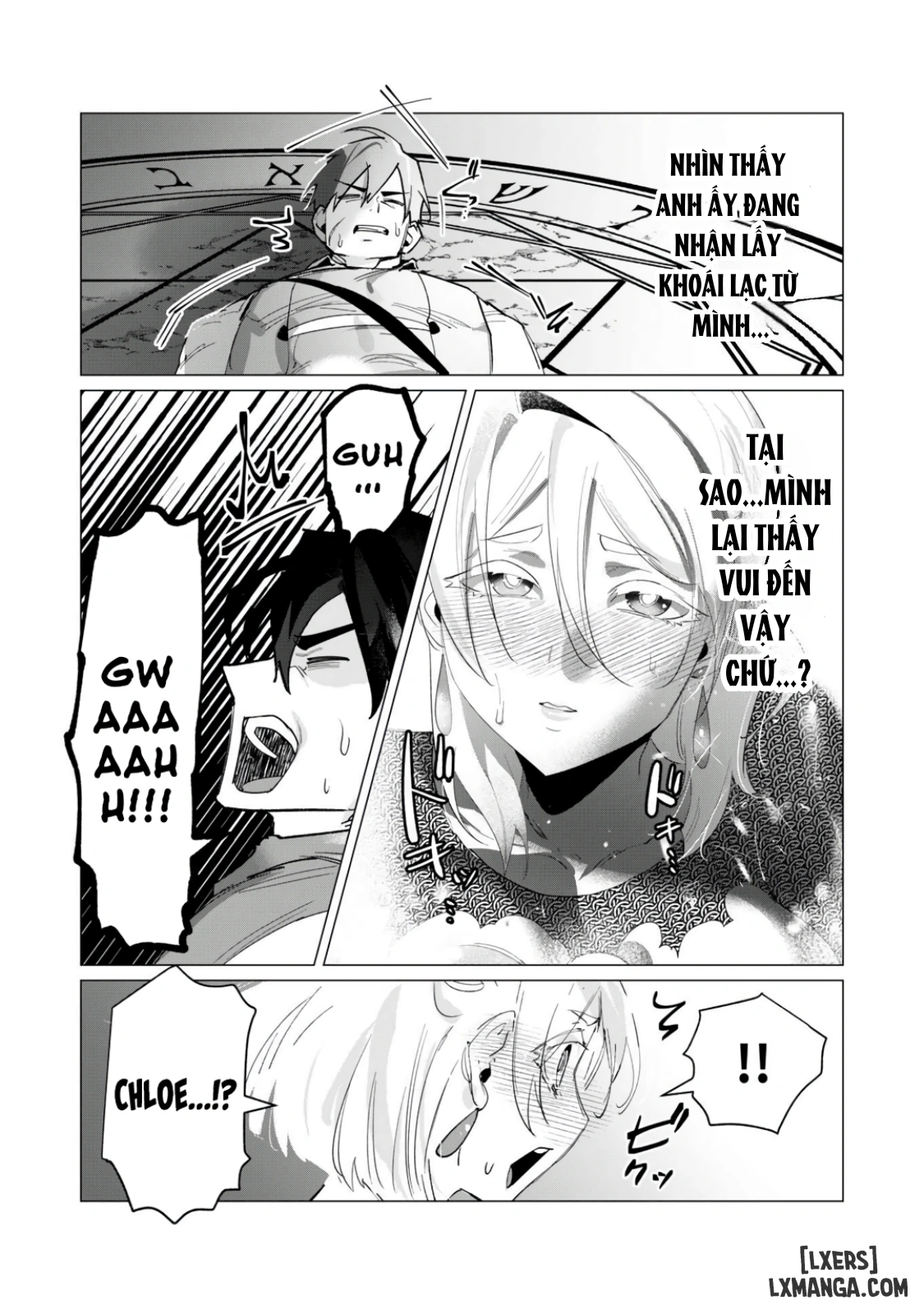 HentaiVN.net - Ảnh 36 - The Hero Wants A Married Woman As A Reward - Chap 18 : Dũng Sĩ và lời nguyền Dark Elf (Phần 5)