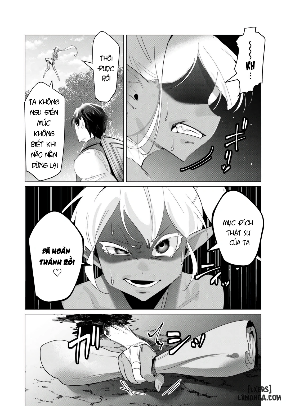 HentaiVN.net - Ảnh 41 - The Hero Wants A Married Woman As A Reward - Chap 18 : Dũng Sĩ và lời nguyền Dark Elf (Phần 5)
