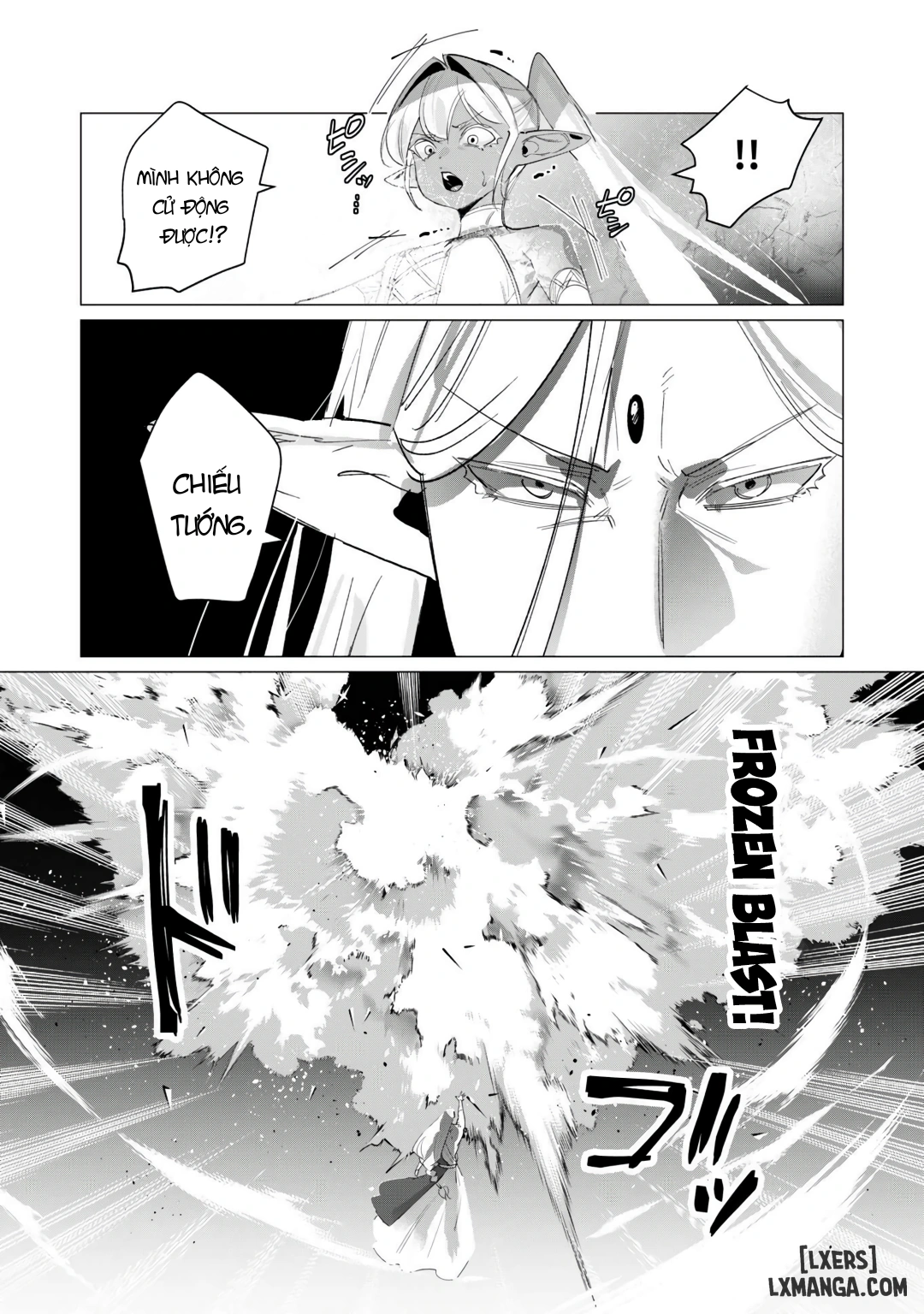 HentaiVN.net - Ảnh 8 - The Hero Wants A Married Woman As A Reward - Chap 18 : Dũng Sĩ và lời nguyền Dark Elf (Phần 5)