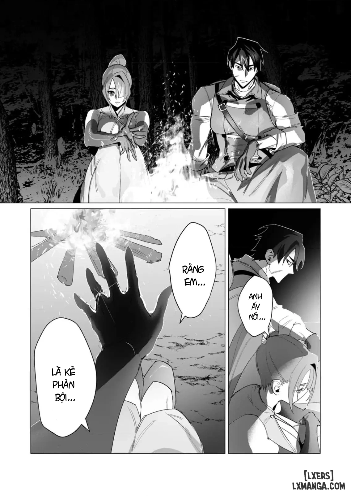 HentaiVN.net - Ảnh 14 - The Hero Wants A Married Woman As A Reward - Chap 19 : Dũng Sĩ và lời nguyền Dark Elf (Phần 6)