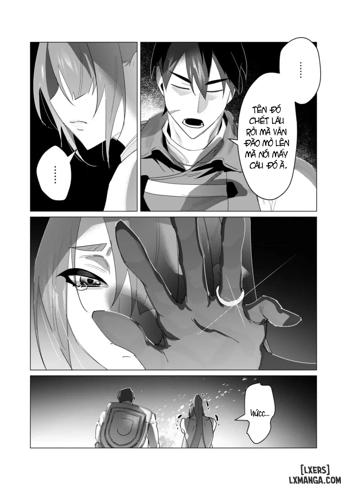 HentaiVN.net - Ảnh 15 - The Hero Wants A Married Woman As A Reward - Chap 19 : Dũng Sĩ và lời nguyền Dark Elf (Phần 6)