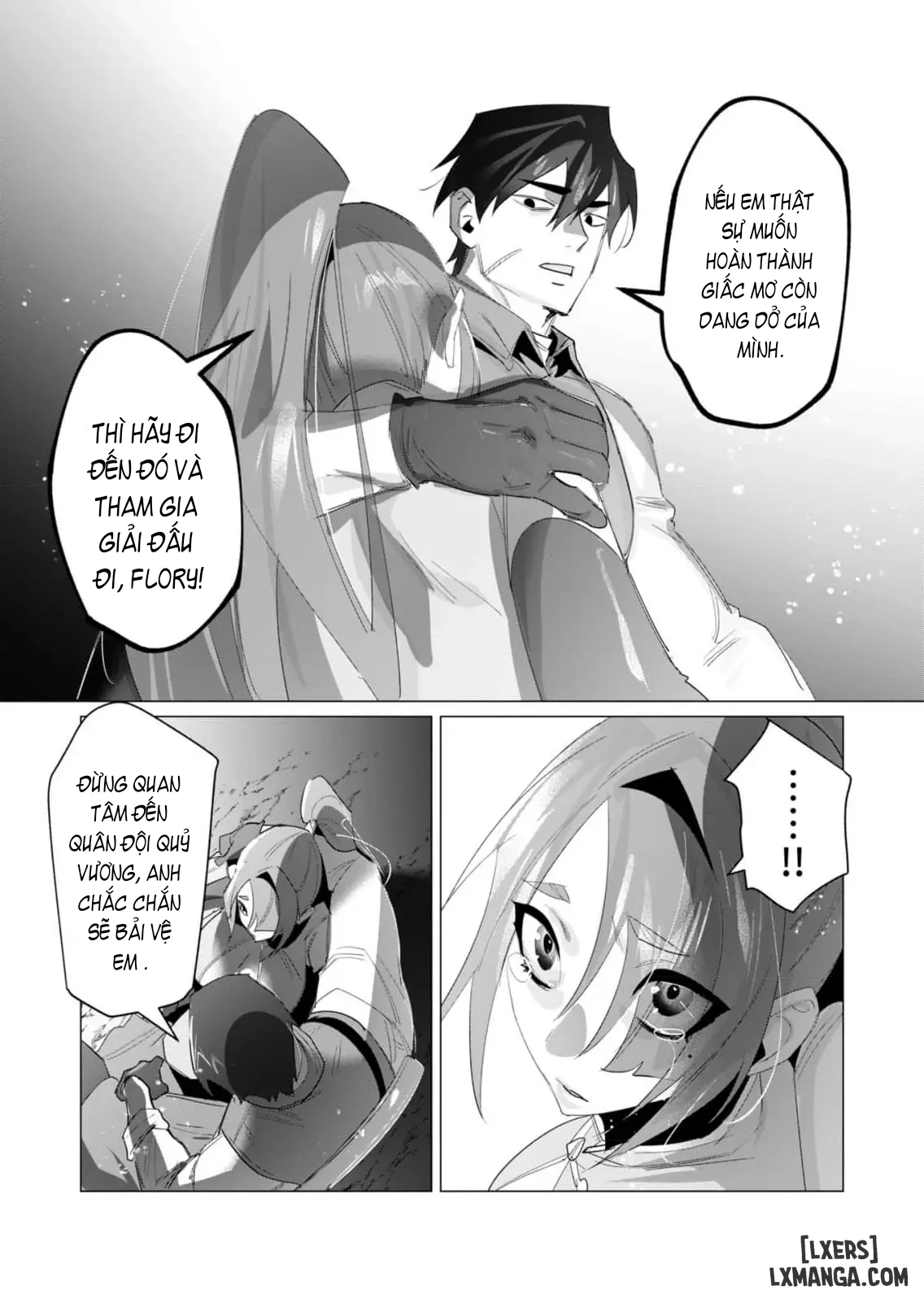 HentaiVN.net - Ảnh 17 - The Hero Wants A Married Woman As A Reward - Chap 19 : Dũng Sĩ và lời nguyền Dark Elf (Phần 6)