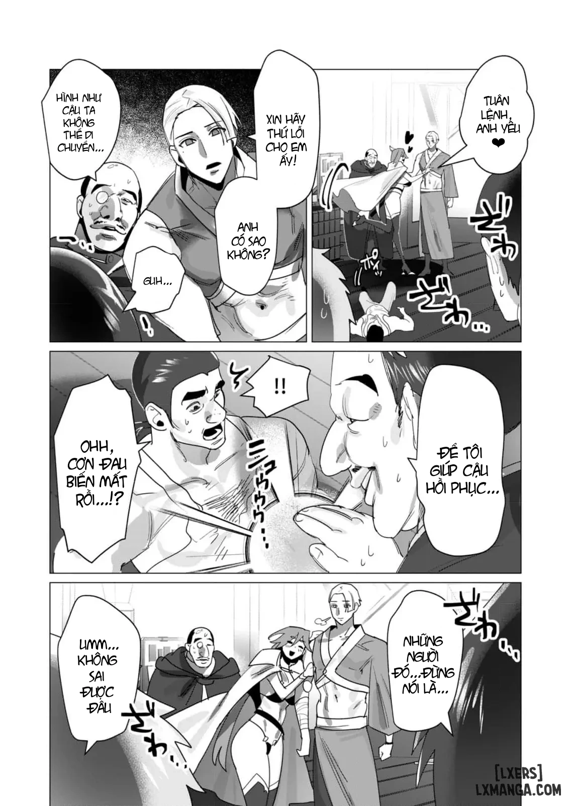 HentaiVN.net - Ảnh 36 - The Hero Wants A Married Woman As A Reward - Chap 19 : Dũng Sĩ và lời nguyền Dark Elf (Phần 6)