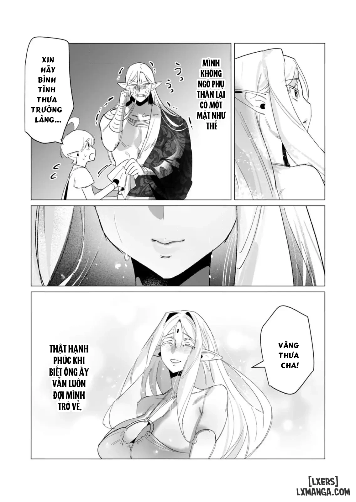 HentaiVN.net - Ảnh 5 - The Hero Wants A Married Woman As A Reward - Chap 19 : Dũng Sĩ và lời nguyền Dark Elf (Phần 6)
