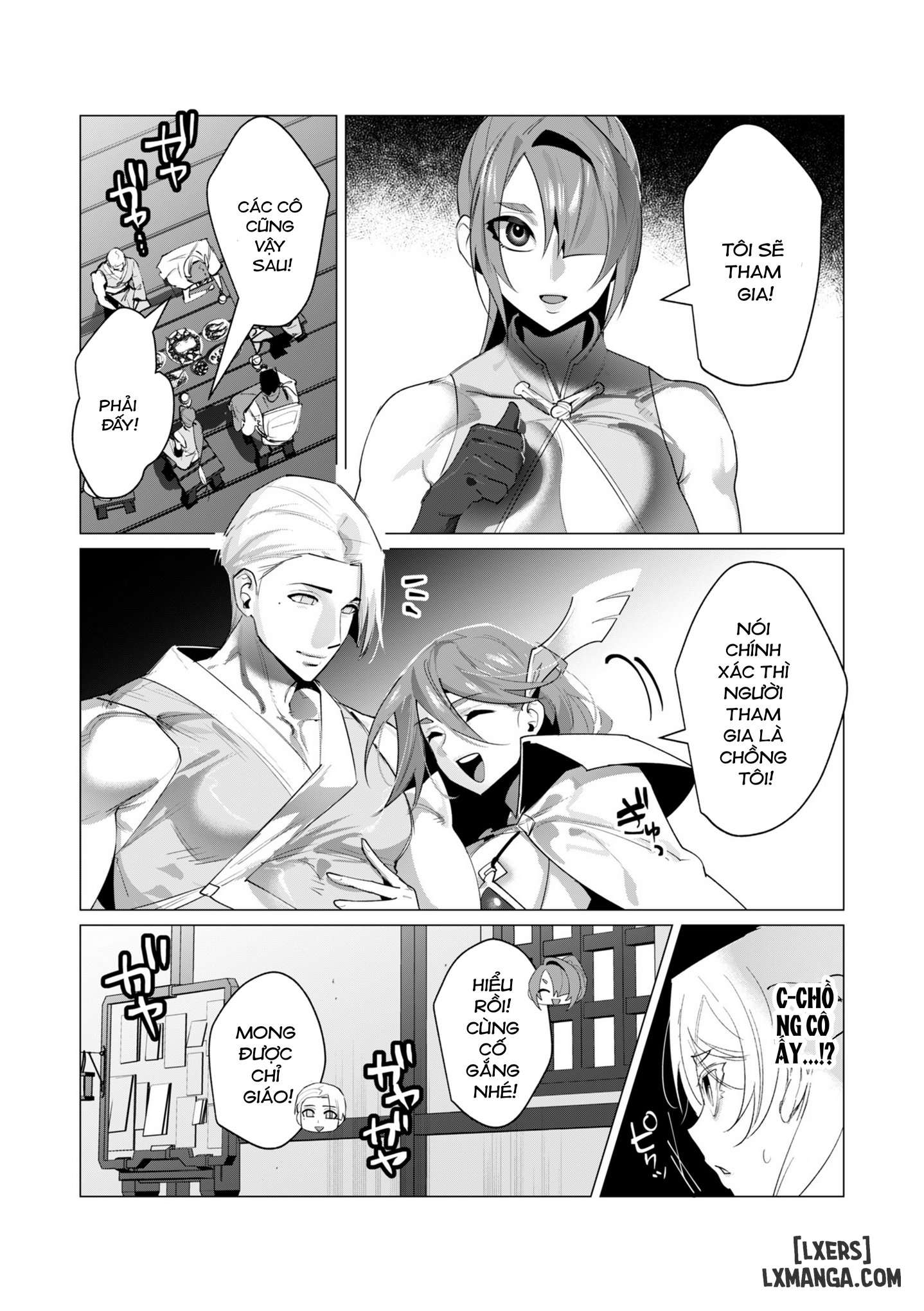 HentaiVN.net - Ảnh 6 - The Hero Wants A Married Woman As A Reward - Chap 20 : Dũng Sĩ và giải đấu võ thuật (Phần 1)