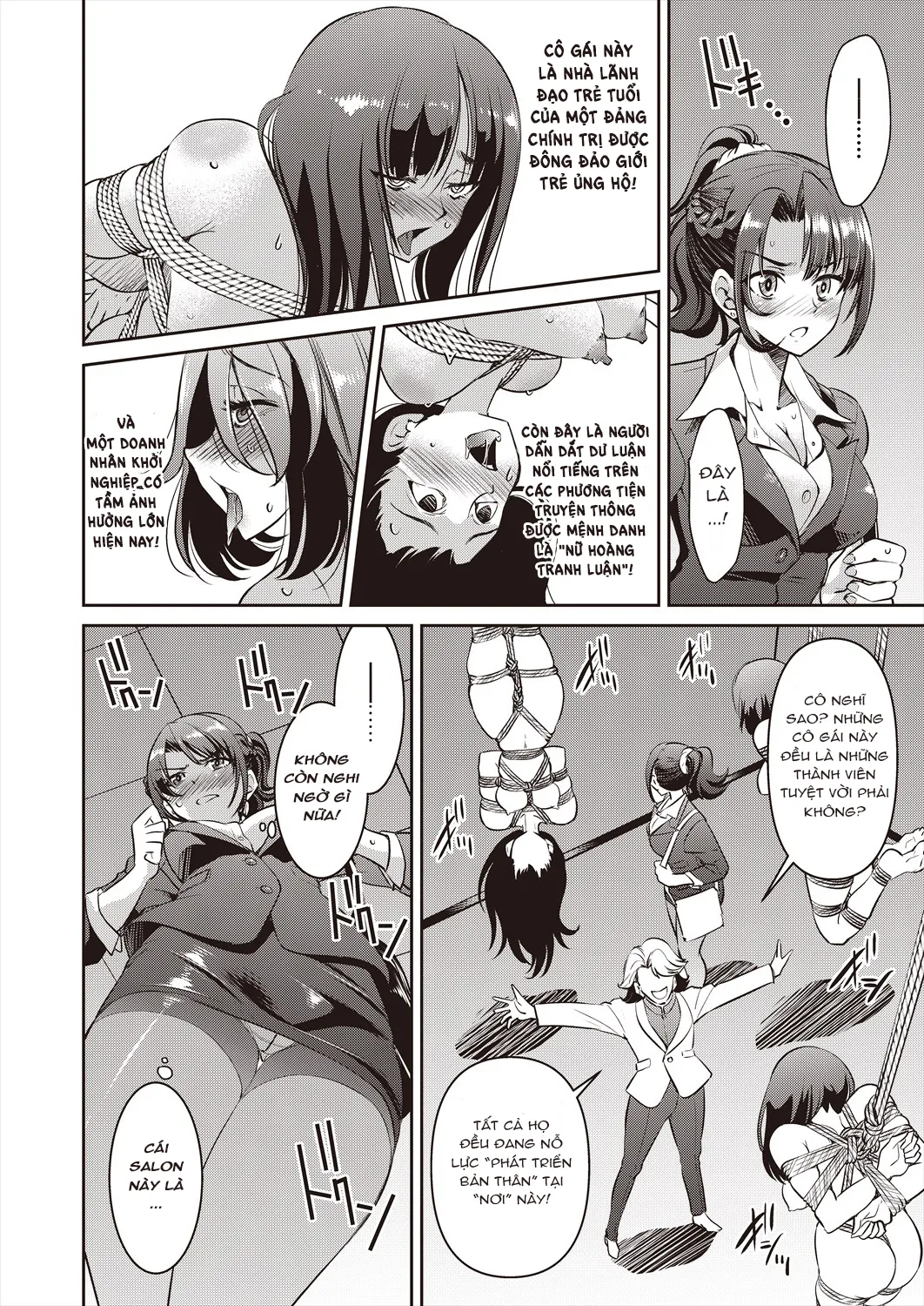HentaiVN.net - Ảnh 12 - Sennyuu! Inbaku Onna Sousakan! - Chap 1