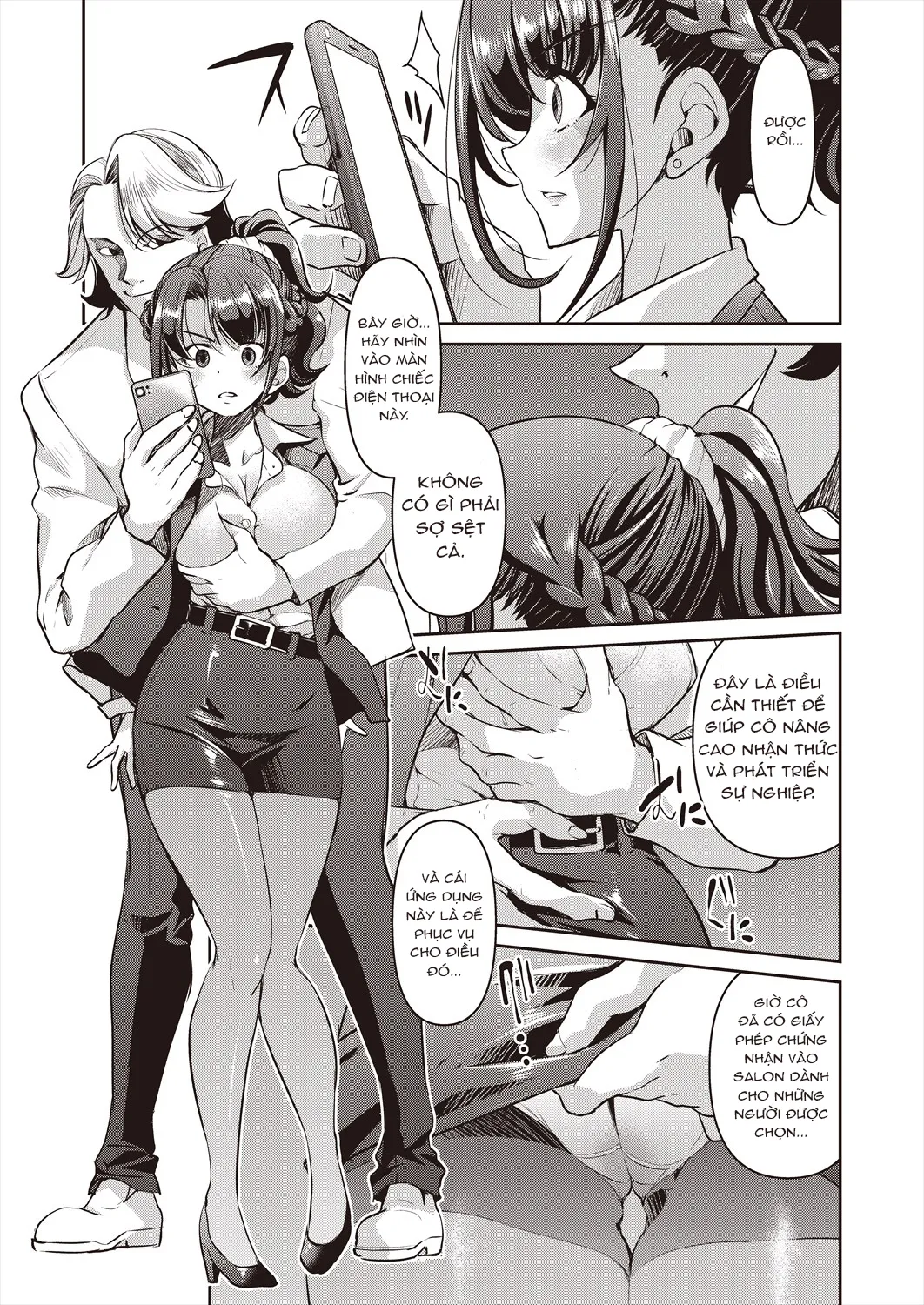 HentaiVN.net - Ảnh 13 - Sennyuu! Inbaku Onna Sousakan! - Chap 1