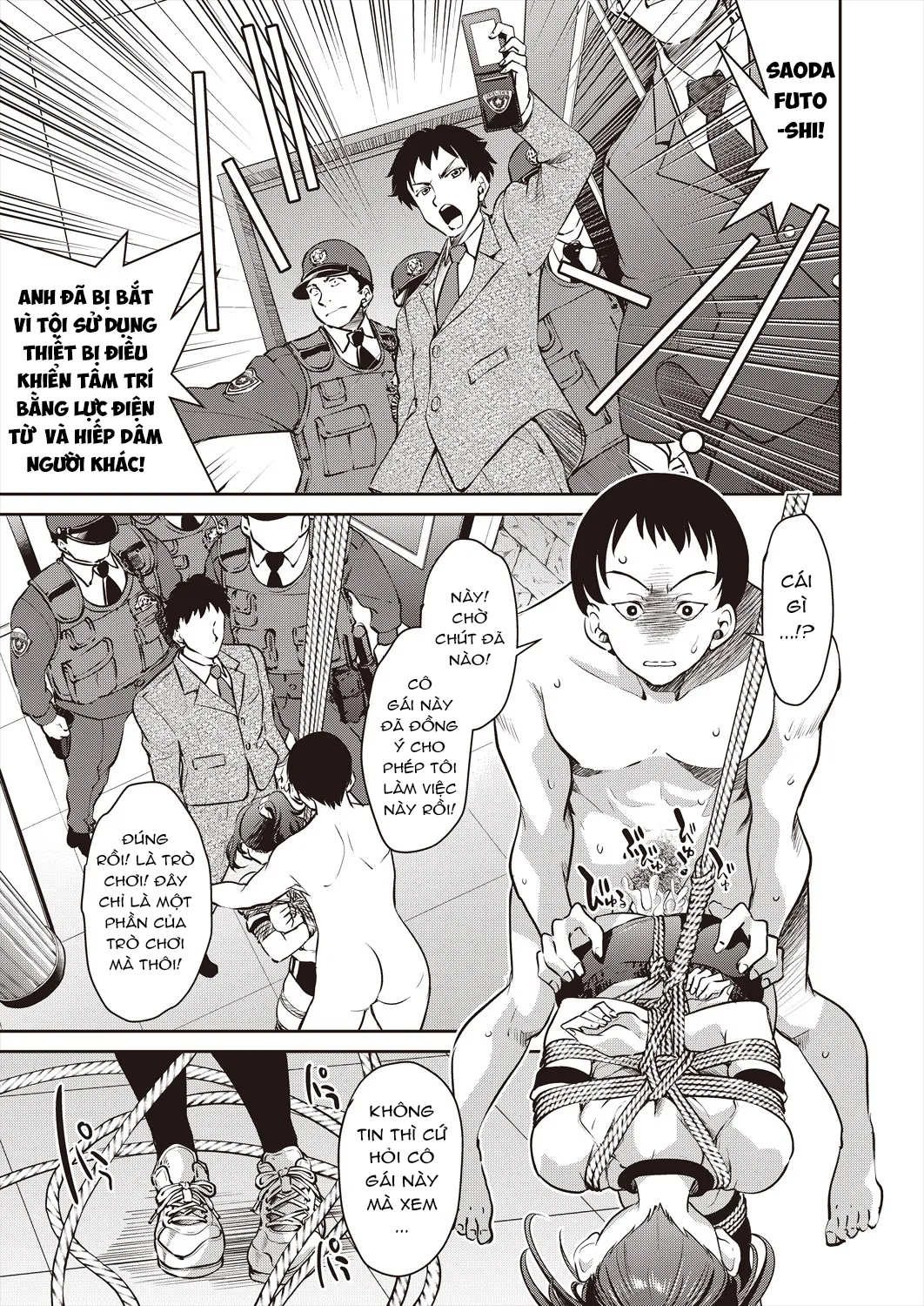 HentaiVN.net - Ảnh 5 - Sennyuu! Inbaku Onna Sousakan! - Chap 1