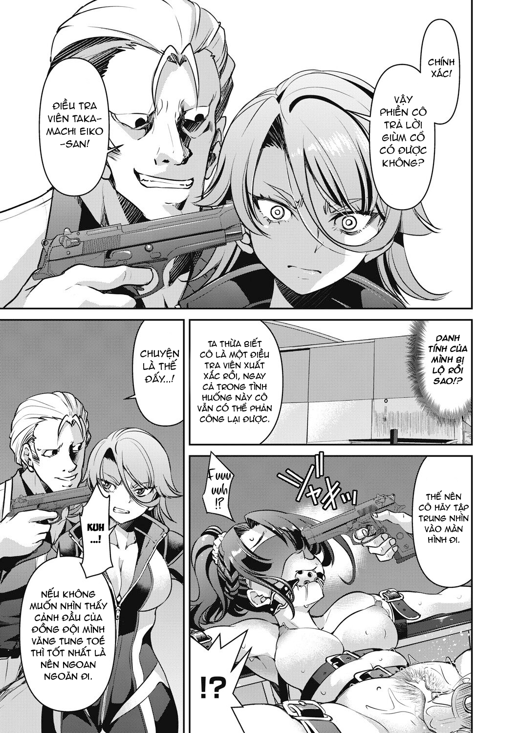 HentaiVN.net - Ảnh 11 - Sennyuu! Inbaku Onna Sousakan! - Chap 2