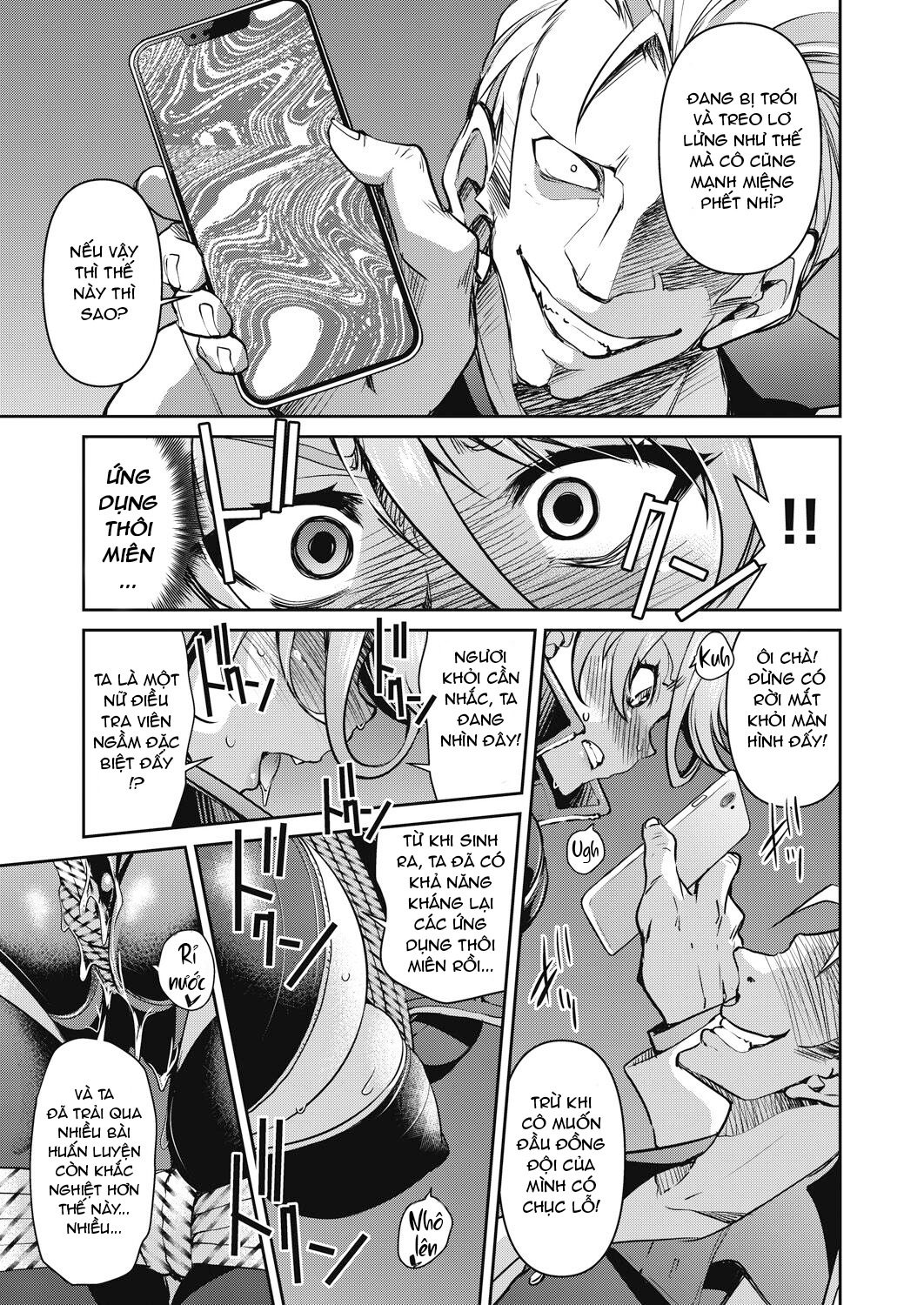 HentaiVN.net - Ảnh 15 - Sennyuu! Inbaku Onna Sousakan! - Chap 2