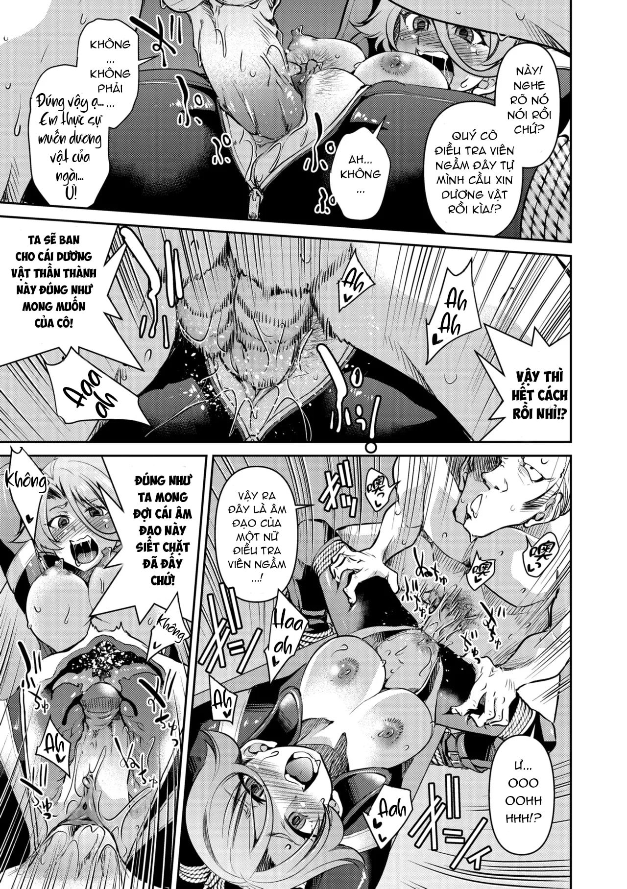 HentaiVN.net - Ảnh 21 - Sennyuu! Inbaku Onna Sousakan! - Chap 2