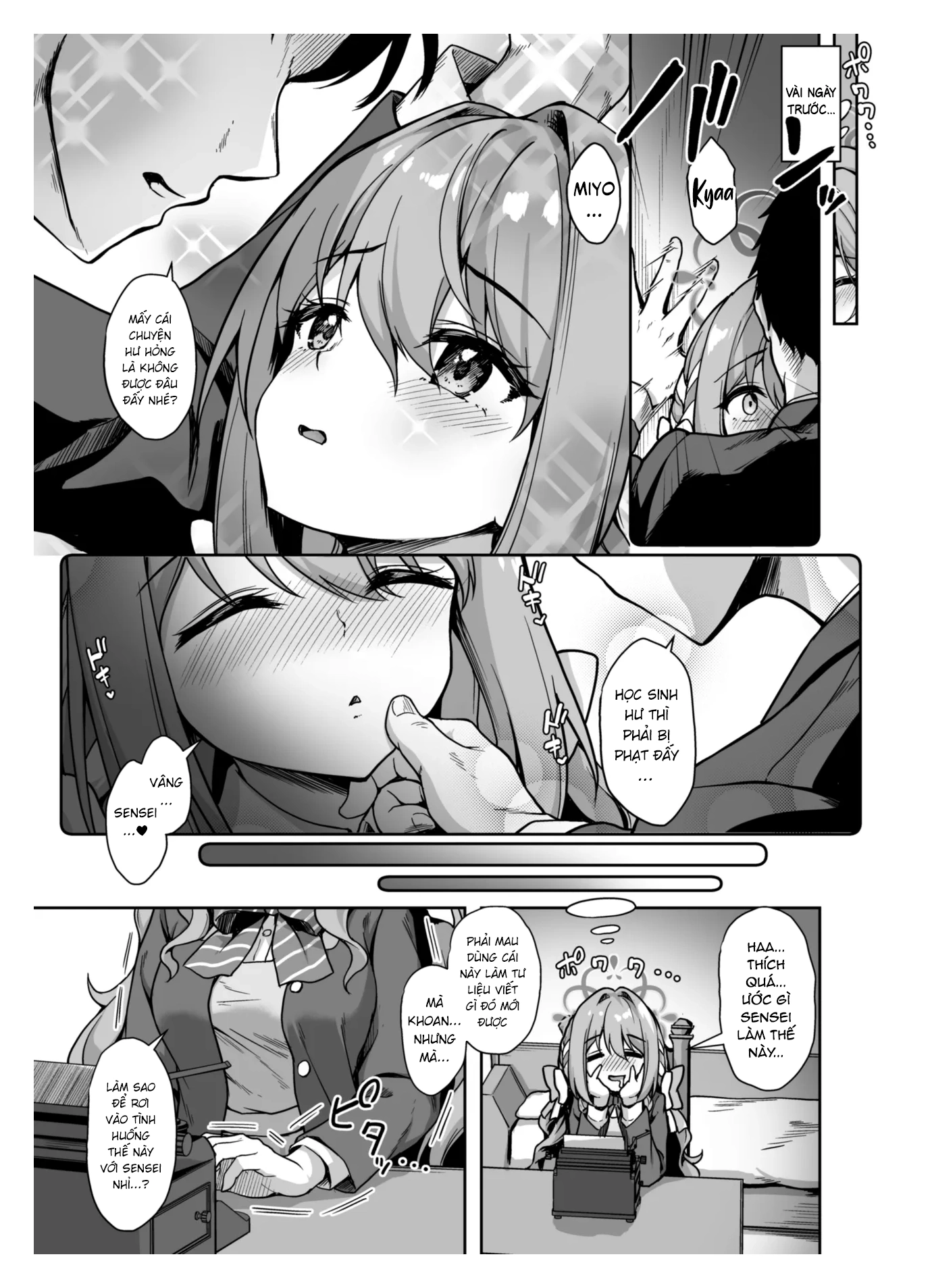 HentaiVN.net - Ảnh 6 - Thầy ơi, hãy chịu trách nhiệm với em nhé... - One shot khô dái