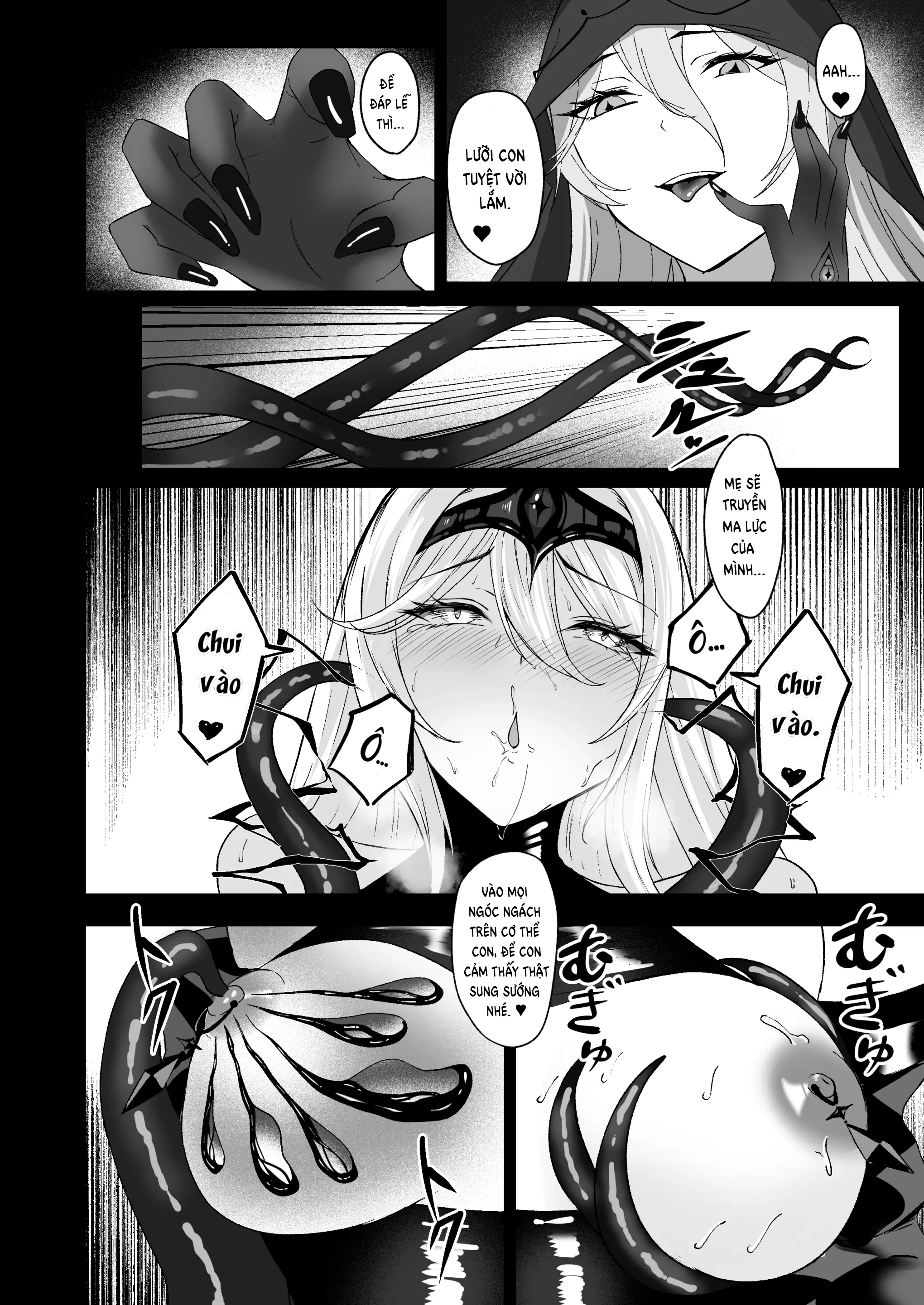 HentaiVN.net - Ảnh 23 - Yami e no izanai ~ sai kyou kishi no mezame me~ - Oneshot