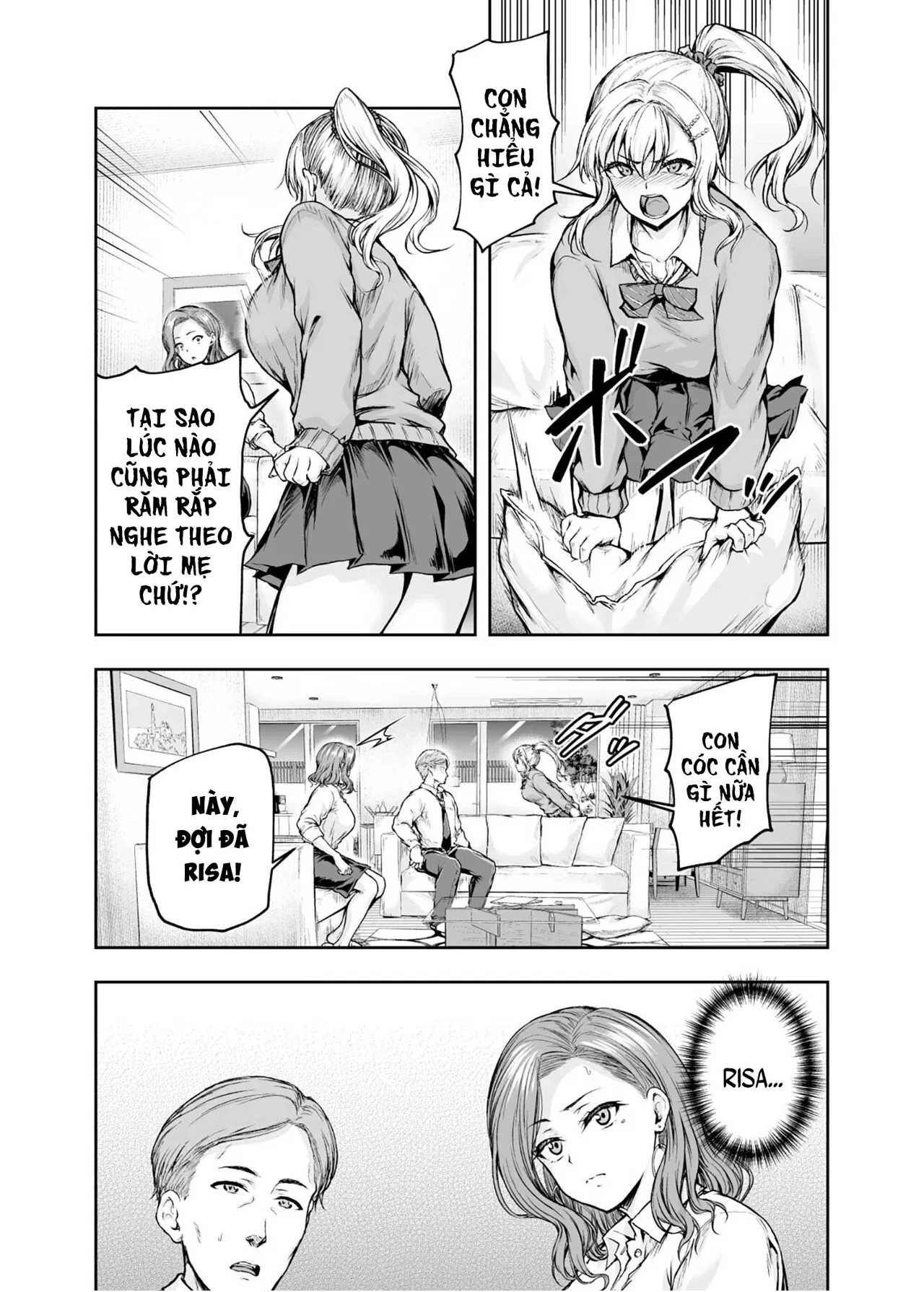 HentaiVN.net - Ảnh 20 - Mama ga Muchuu na Musume no Kareshi - Kono Chinpo wa Kyouikujou Yoroshikunai node Mama ga Shori Shimasu. - Phần 1: Cả mẹ cả con.