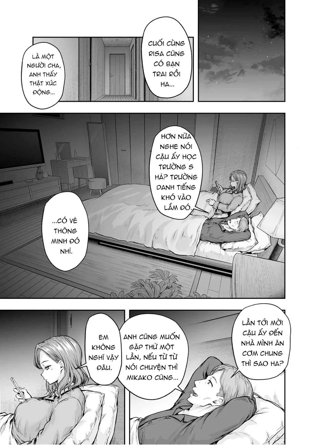 HentaiVN.net - Ảnh 21 - Mama ga Muchuu na Musume no Kareshi - Kono Chinpo wa Kyouikujou Yoroshikunai node Mama ga Shori Shimasu. - Phần 1: Cả mẹ cả con.
