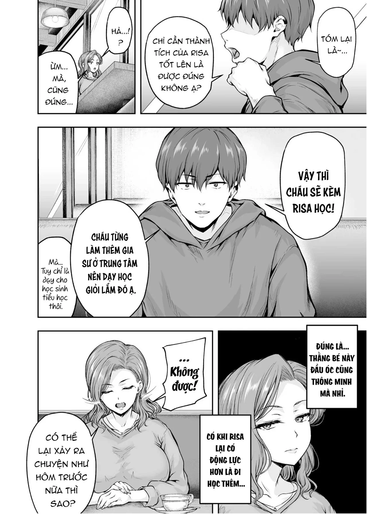 HentaiVN.net - Ảnh 28 - Mama ga Muchuu na Musume no Kareshi - Kono Chinpo wa Kyouikujou Yoroshikunai node Mama ga Shori Shimasu. - Phần 1: Cả mẹ cả con.