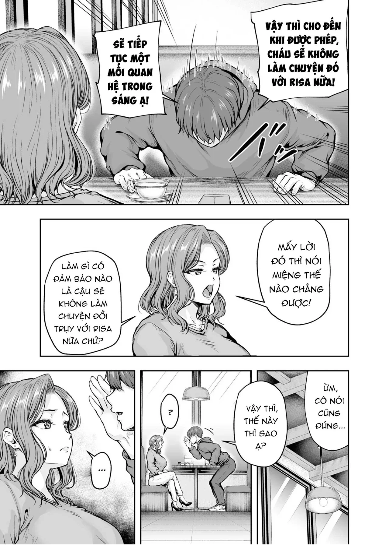 HentaiVN.net - Ảnh 29 - Mama ga Muchuu na Musume no Kareshi - Kono Chinpo wa Kyouikujou Yoroshikunai node Mama ga Shori Shimasu. - Phần 1: Cả mẹ cả con.