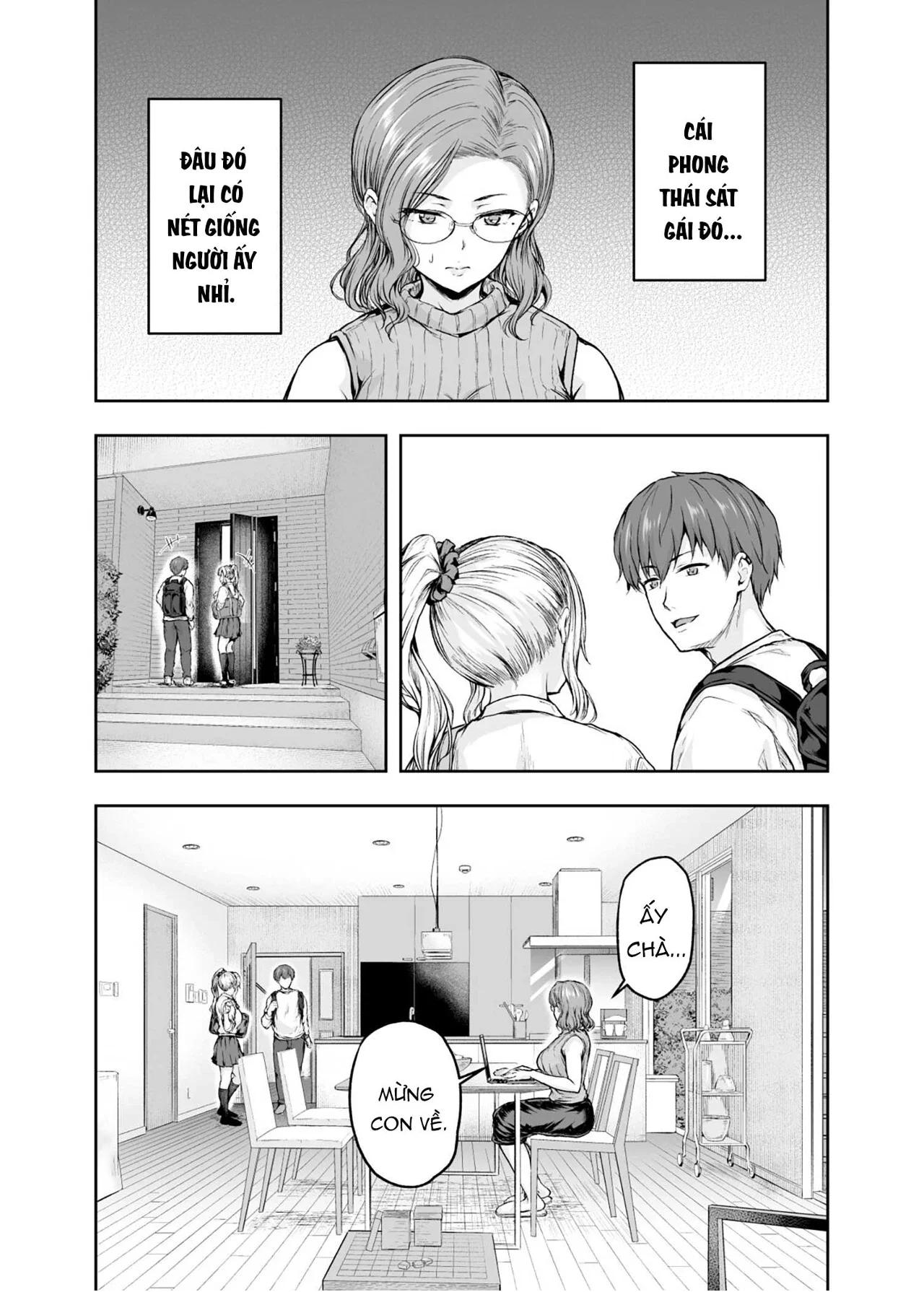 HentaiVN.net - Ảnh 33 - Mama ga Muchuu na Musume no Kareshi - Kono Chinpo wa Kyouikujou Yoroshikunai node Mama ga Shori Shimasu. - Phần 1: Cả mẹ cả con.