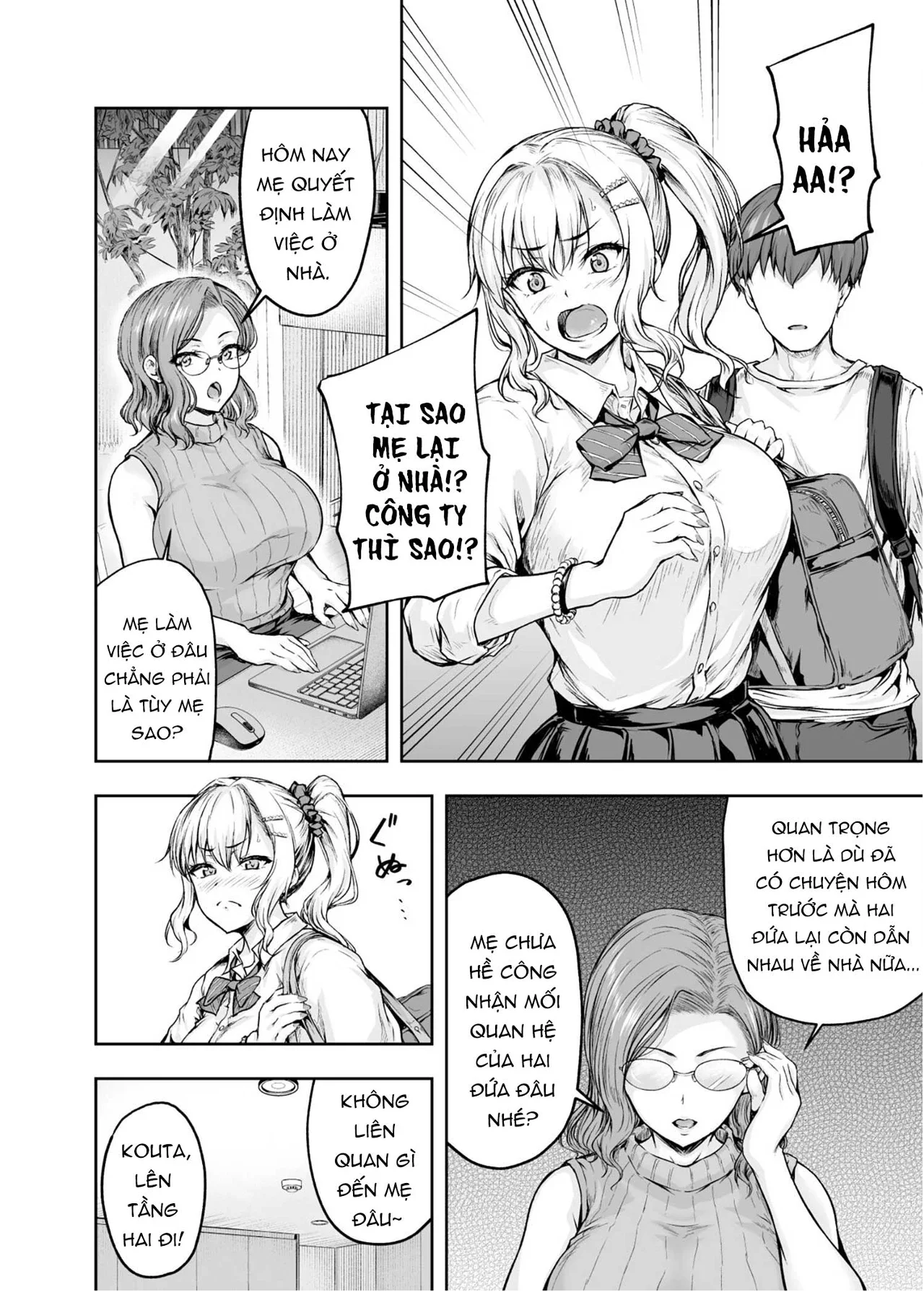 HentaiVN.net - Ảnh 34 - Mama ga Muchuu na Musume no Kareshi - Kono Chinpo wa Kyouikujou Yoroshikunai node Mama ga Shori Shimasu. - Phần 1: Cả mẹ cả con.