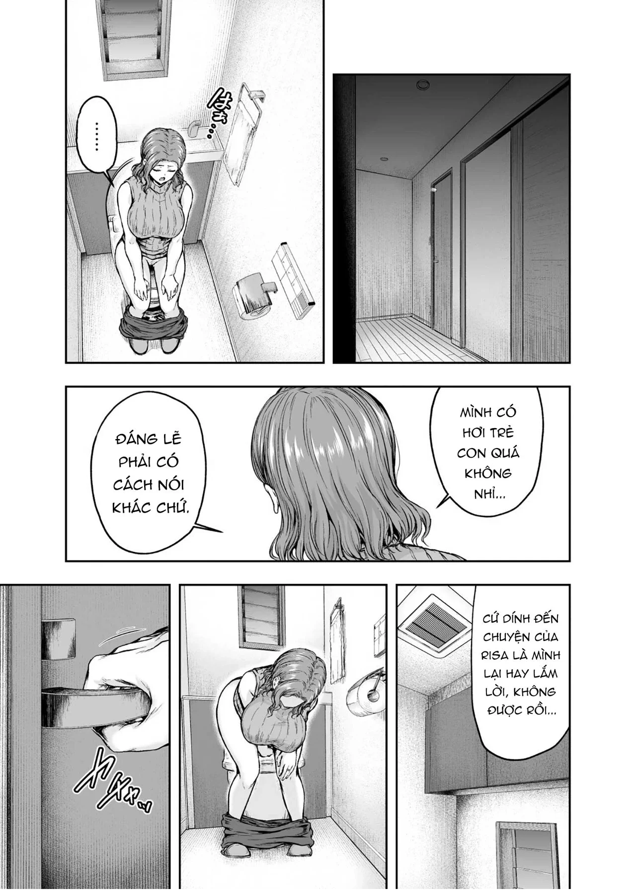 HentaiVN.net - Ảnh 39 - Mama ga Muchuu na Musume no Kareshi - Kono Chinpo wa Kyouikujou Yoroshikunai node Mama ga Shori Shimasu. - Phần 1: Cả mẹ cả con.