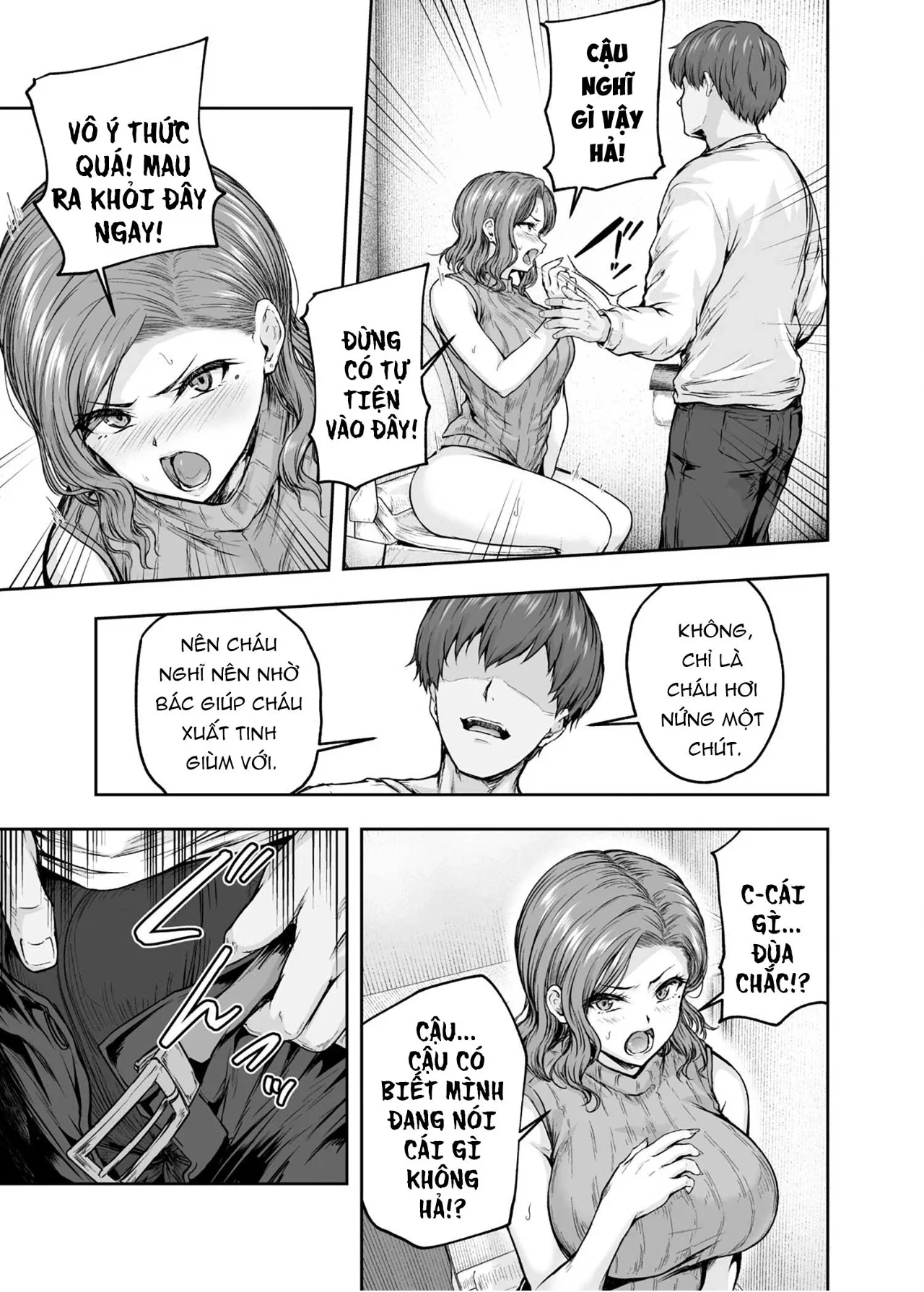 HentaiVN.net - Ảnh 41 - Mama ga Muchuu na Musume no Kareshi - Kono Chinpo wa Kyouikujou Yoroshikunai node Mama ga Shori Shimasu. - Phần 1: Cả mẹ cả con.