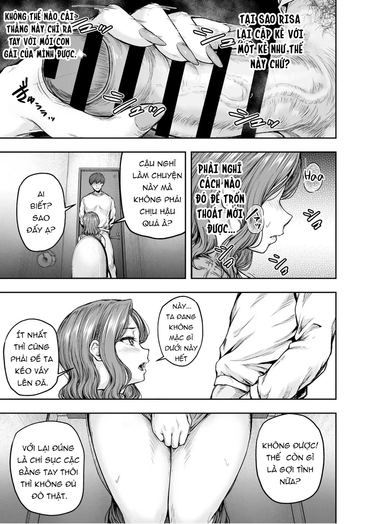 HentaiVN.net - Ảnh 45 - Mama ga Muchuu na Musume no Kareshi - Kono Chinpo wa Kyouikujou Yoroshikunai node Mama ga Shori Shimasu. - Phần 1: Cả mẹ cả con.