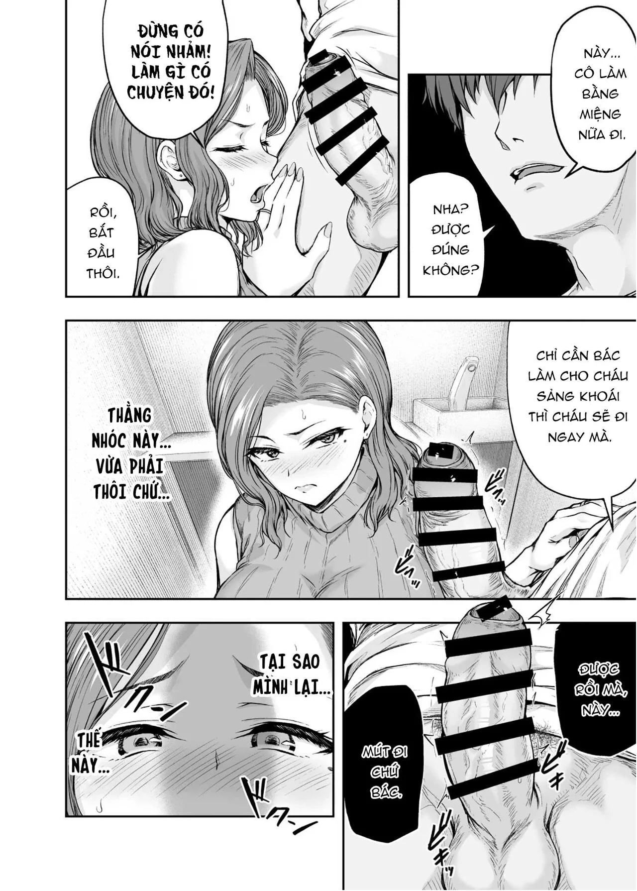 HentaiVN.net - Ảnh 46 - Mama ga Muchuu na Musume no Kareshi - Kono Chinpo wa Kyouikujou Yoroshikunai node Mama ga Shori Shimasu. - Phần 1: Cả mẹ cả con.