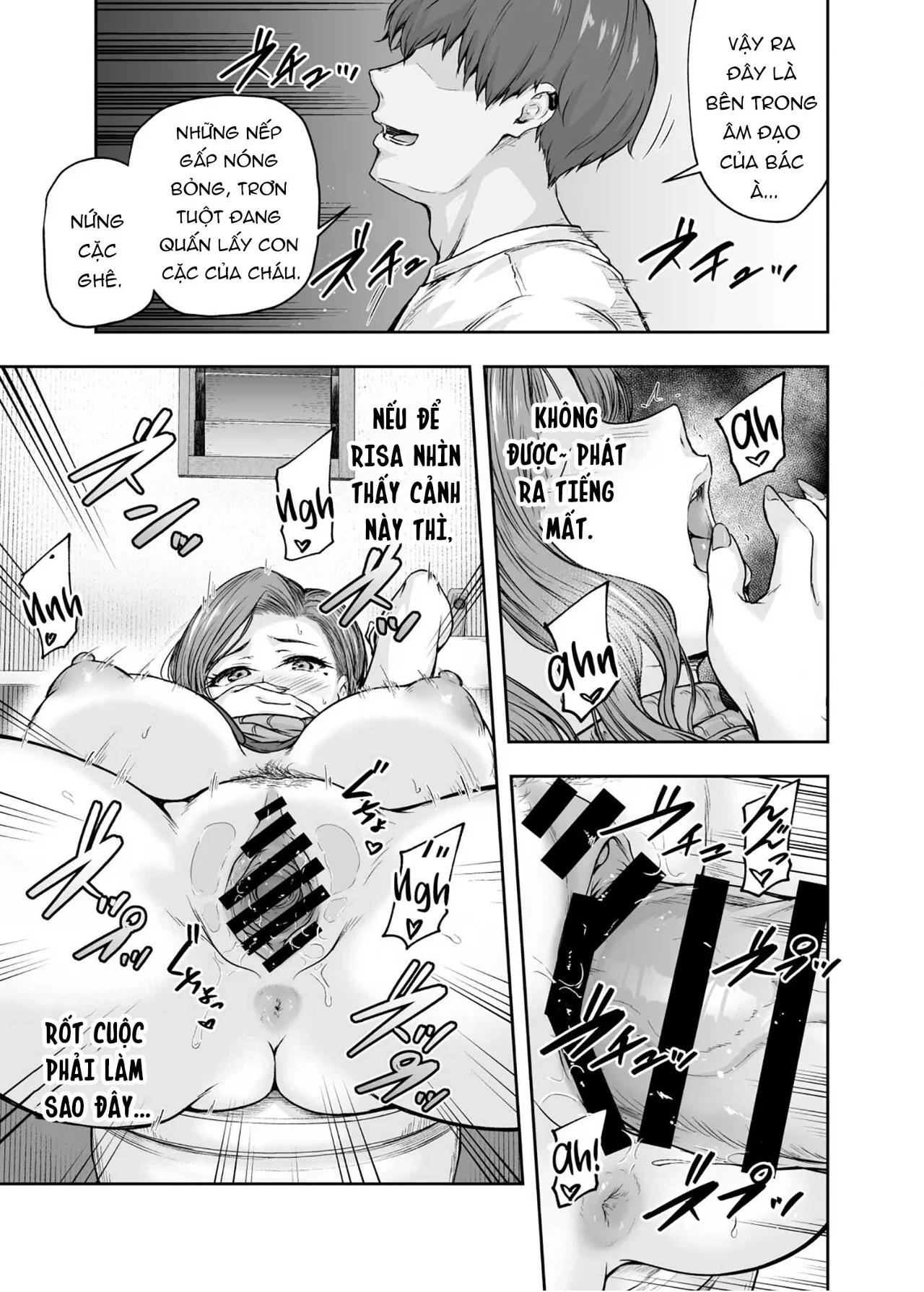 HentaiVN.net - Ảnh 55 - Mama ga Muchuu na Musume no Kareshi - Kono Chinpo wa Kyouikujou Yoroshikunai node Mama ga Shori Shimasu. - Phần 1: Cả mẹ cả con.