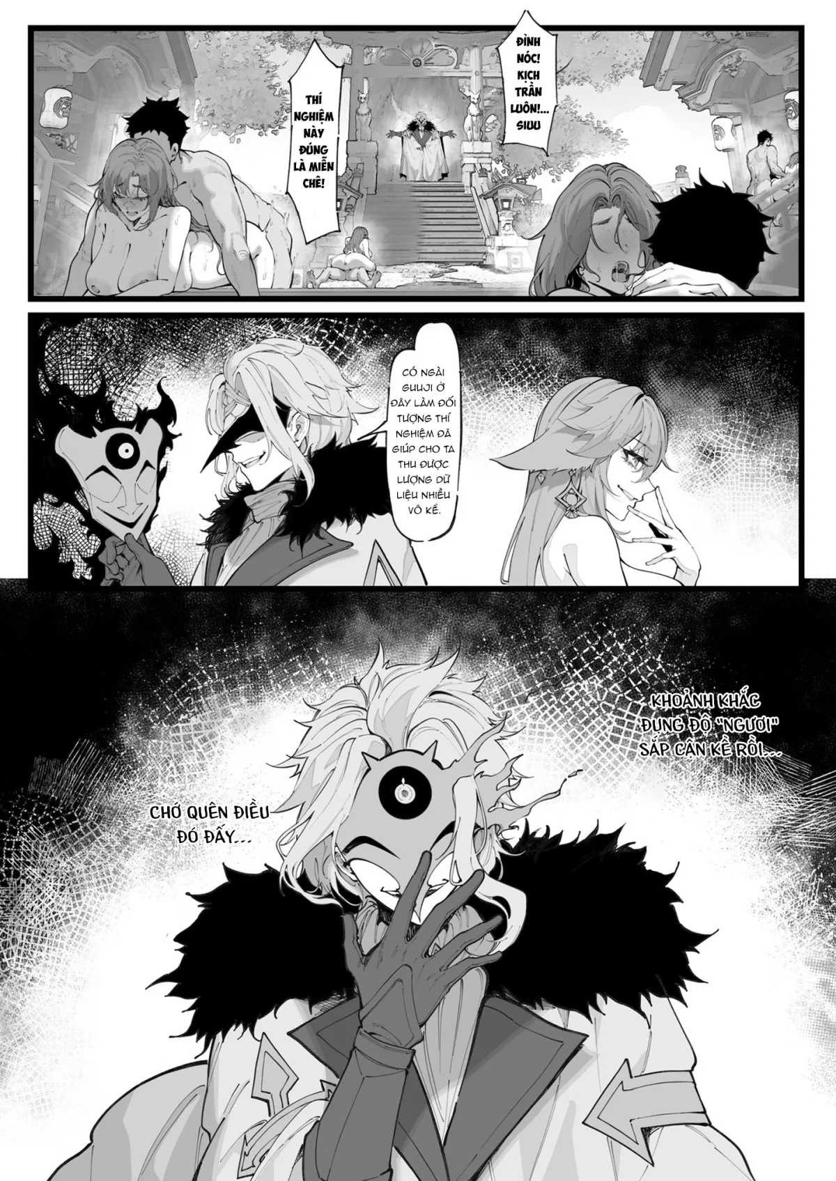 HentaiVN.net - Ảnh 16 - Nghiên cứu của Bác sĩ... [博士の研究, Hakase no Kenkyuu] - Chap 3: Hiếp dâm tướng quân Sara và tiểu thư Ayaka