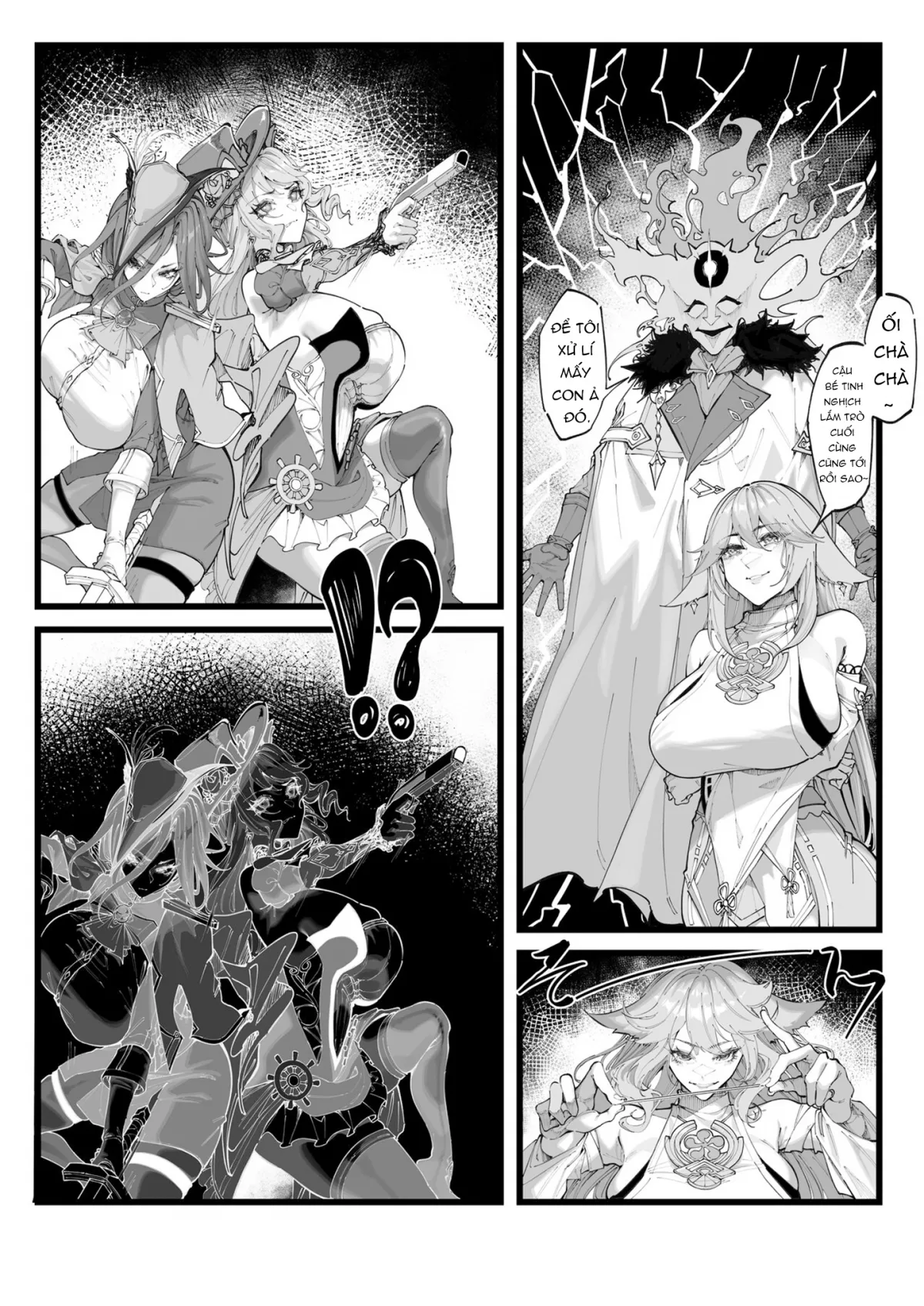 HentaiVN.net - Ảnh 5 - Nghiên cứu của Bác sĩ... [博士の研究, Hakase no Kenkyuu] - Chap 3.1 (Phần đầu): Tẩy não và thác loạn cùng Quý cô Clorinde và Tiểu thư Navia
