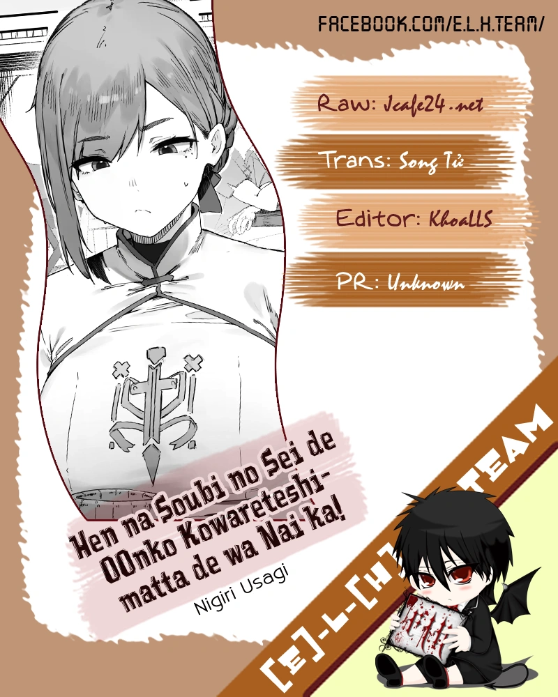 HentaiVN.net - Ảnh 31 - Hen na Soubi no Sei de O◯nko Kowareteshimatta de wa Nai ka! - Chap 01