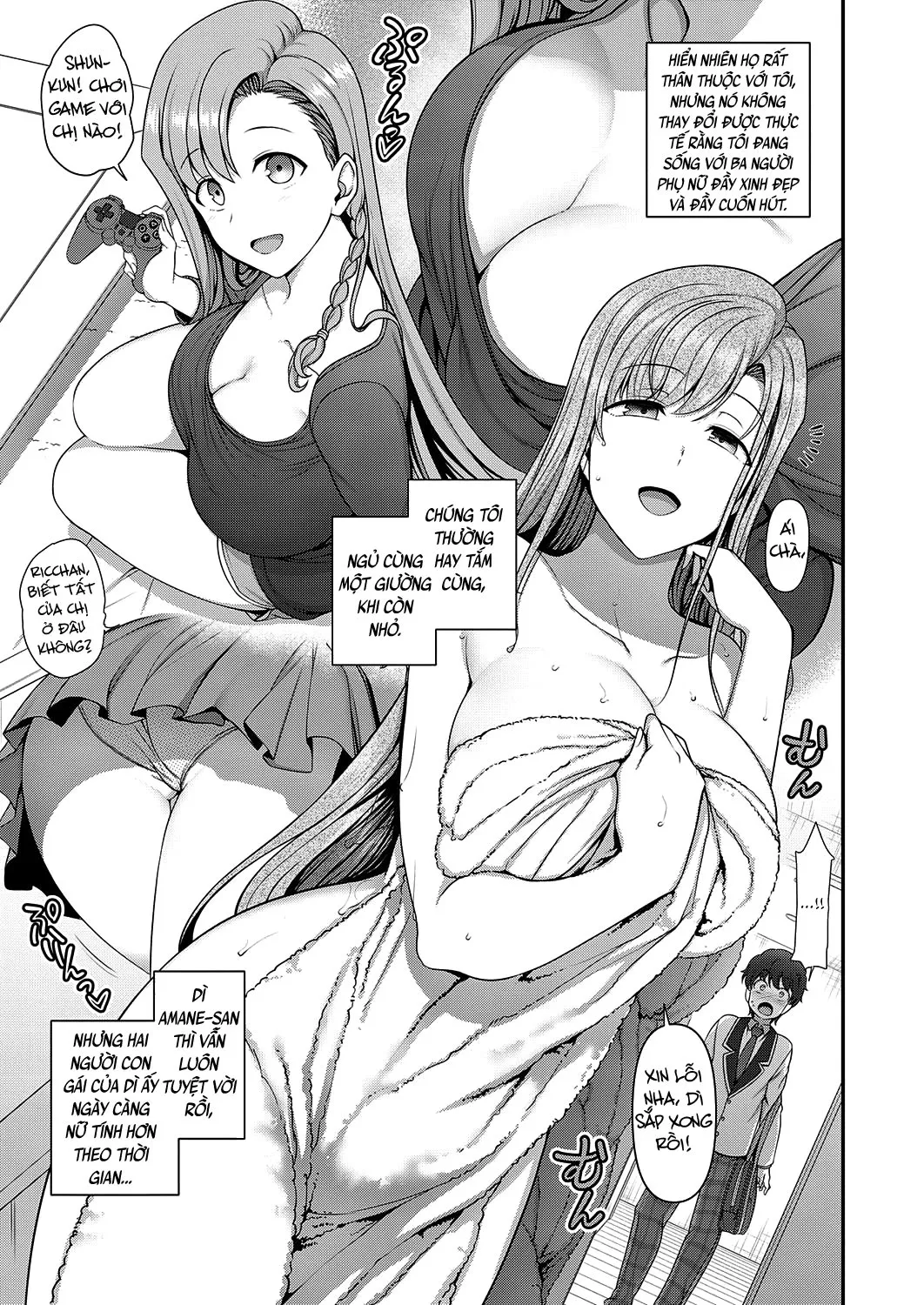 HentaiVN.net - Ảnh 9 - Control Familiar [FamiCon - Family Control] - Chap 1A