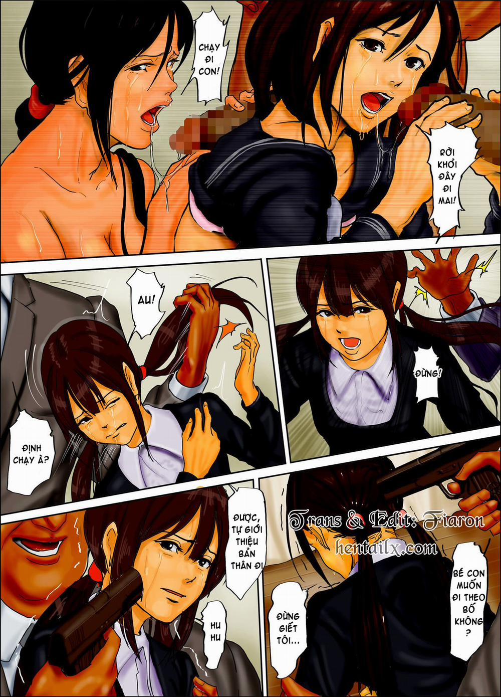 HentaiVN.net - Ảnh 4 - Mother and Daughters in a Cage Update Chap 2 [Oyako no Ori - Ningen o Yameta Oyako, Family Cage] - Chap 1.2