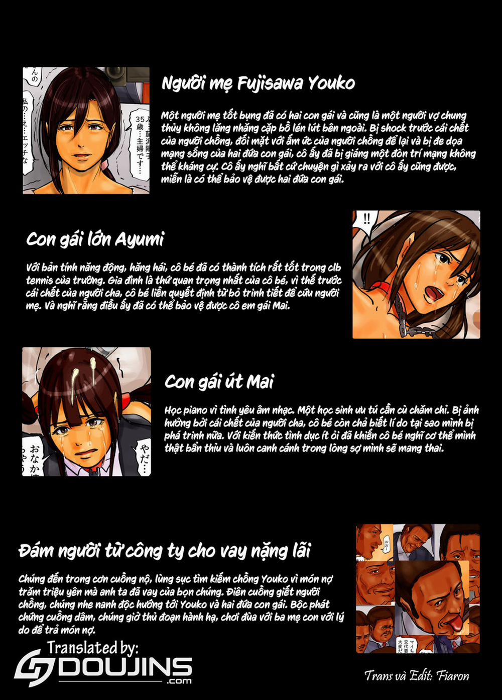 HentaiVN.net - Ảnh 4 - Mother and Daughters in a Cage Update Chap 2 [Oyako no Ori - Ningen o Yameta Oyako, Family Cage] - Chap 2.1