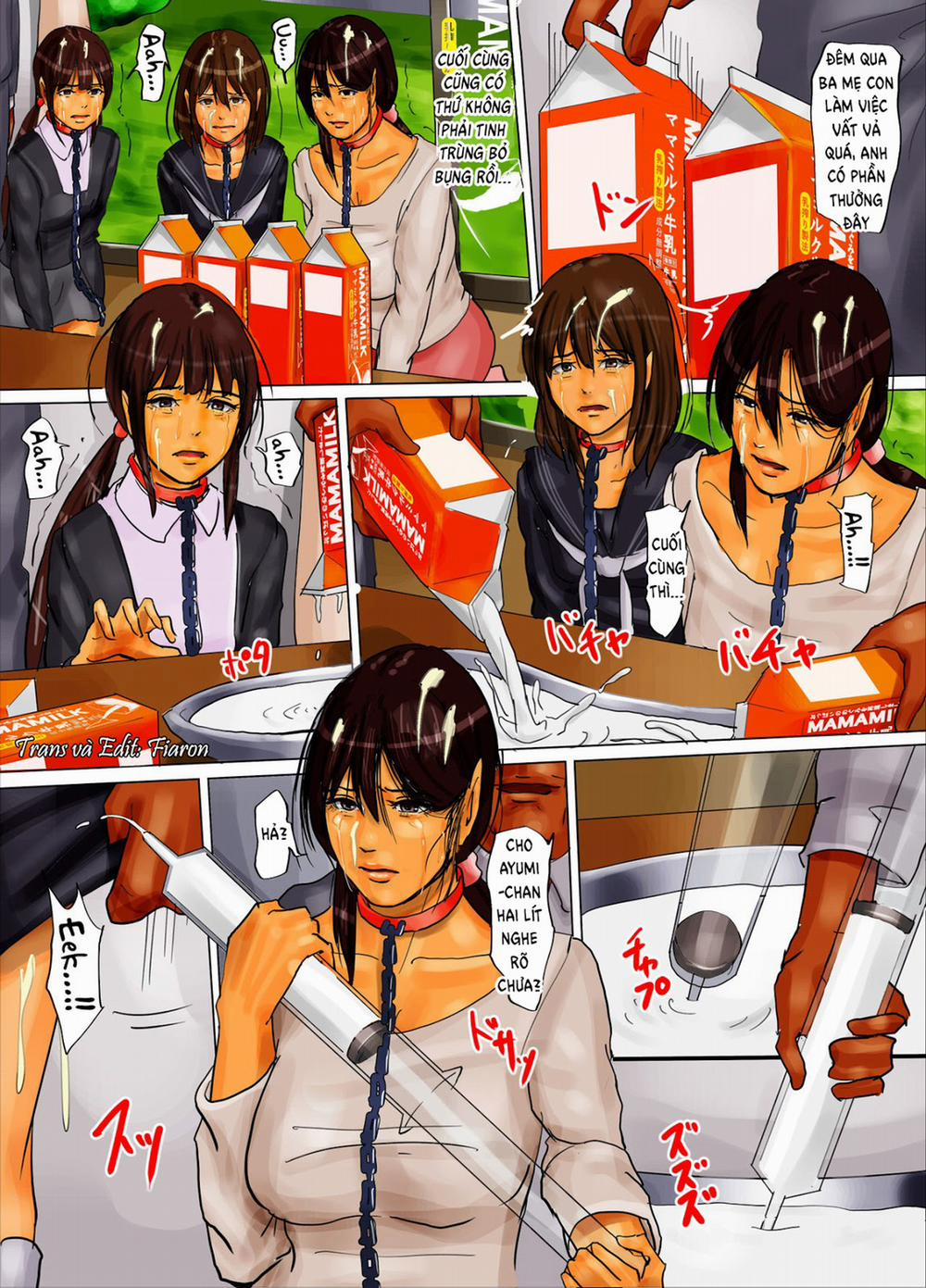 HentaiVN.net - Ảnh 5 - Mother and Daughters in a Cage Update Chap 2 [Oyako no Ori - Ningen o Yameta Oyako, Family Cage] - Chap 2.2
