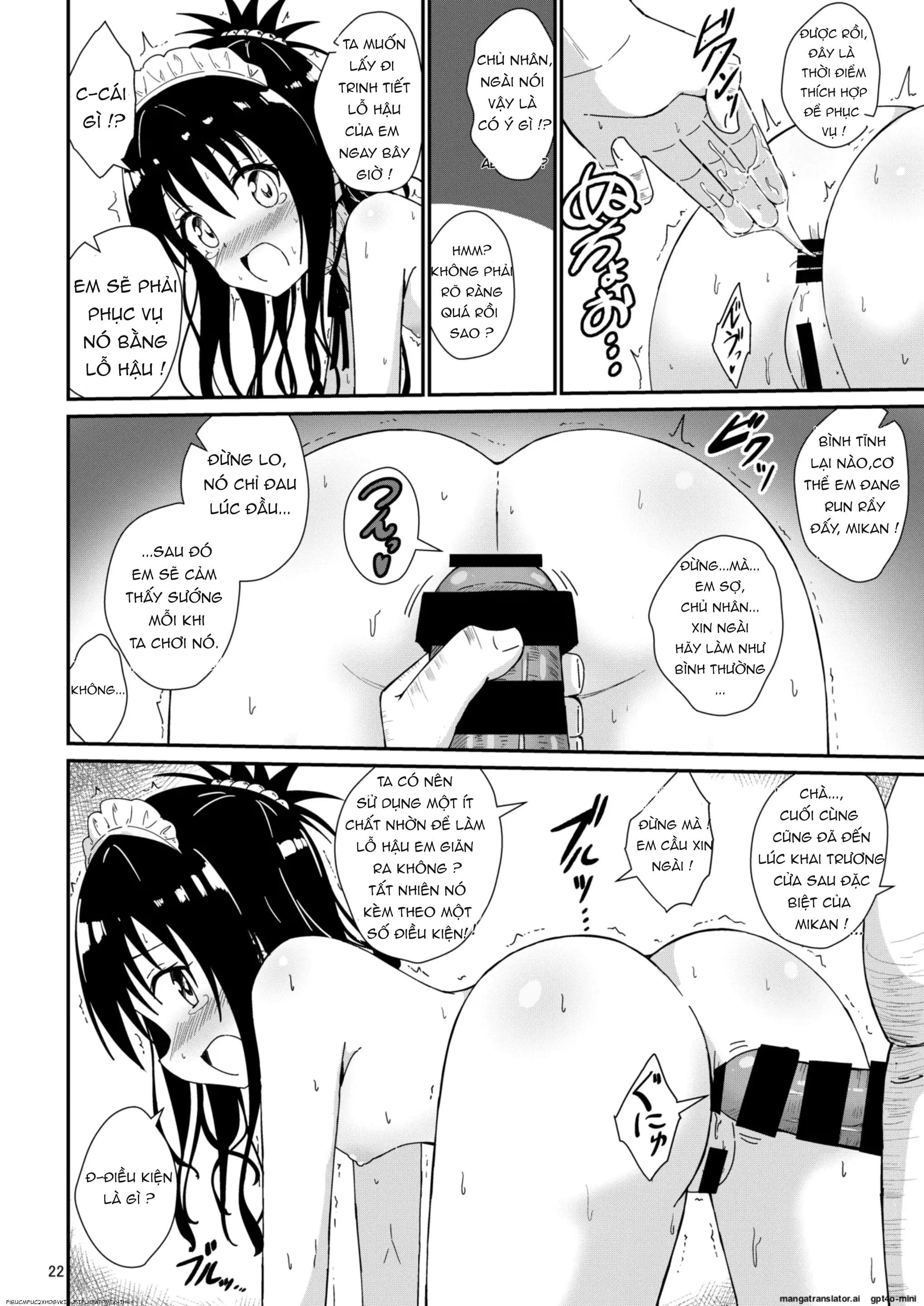 HentaiVN.net - Ảnh 21 - Mikan no Ecchi na Hon - Chap 3