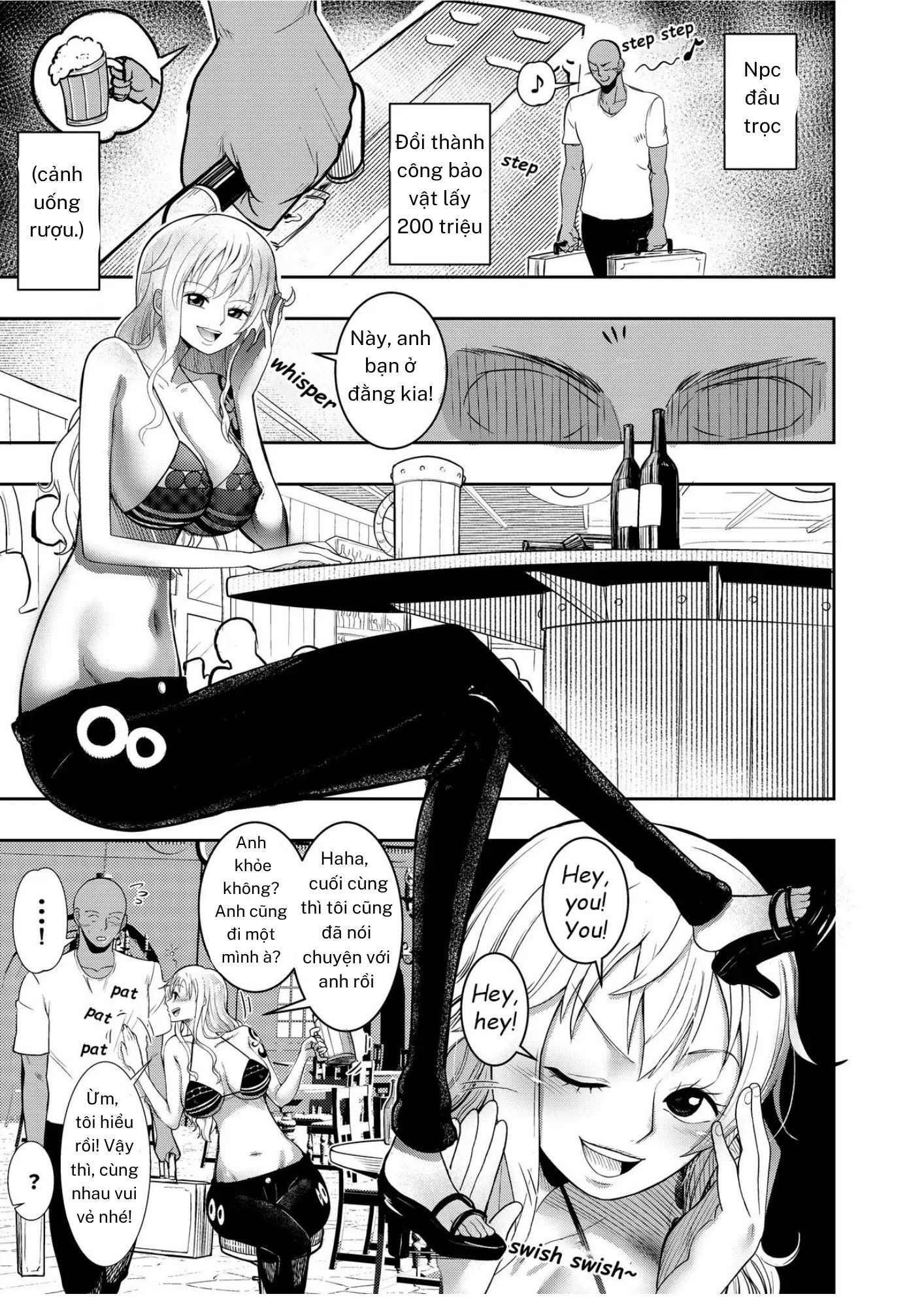 HentaiVN.net - Ảnh 1 - Miêu nữ Nami mà thua cá cược sao? - Oneshot