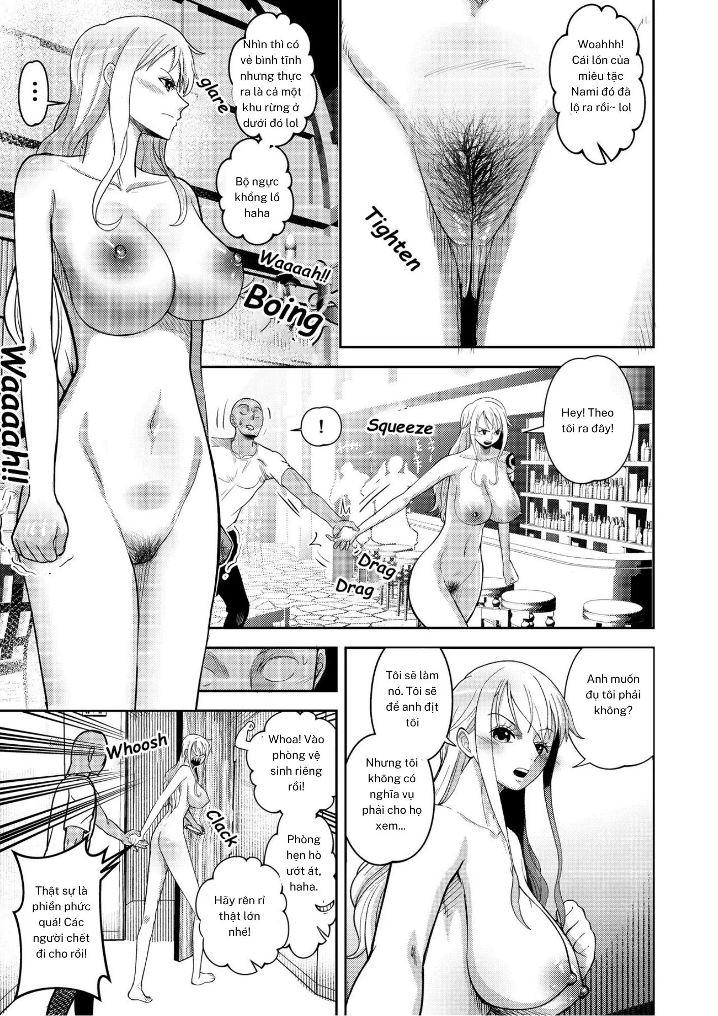HentaiVN.net - Ảnh 13 - Miêu nữ Nami mà thua cá cược sao? - Oneshot