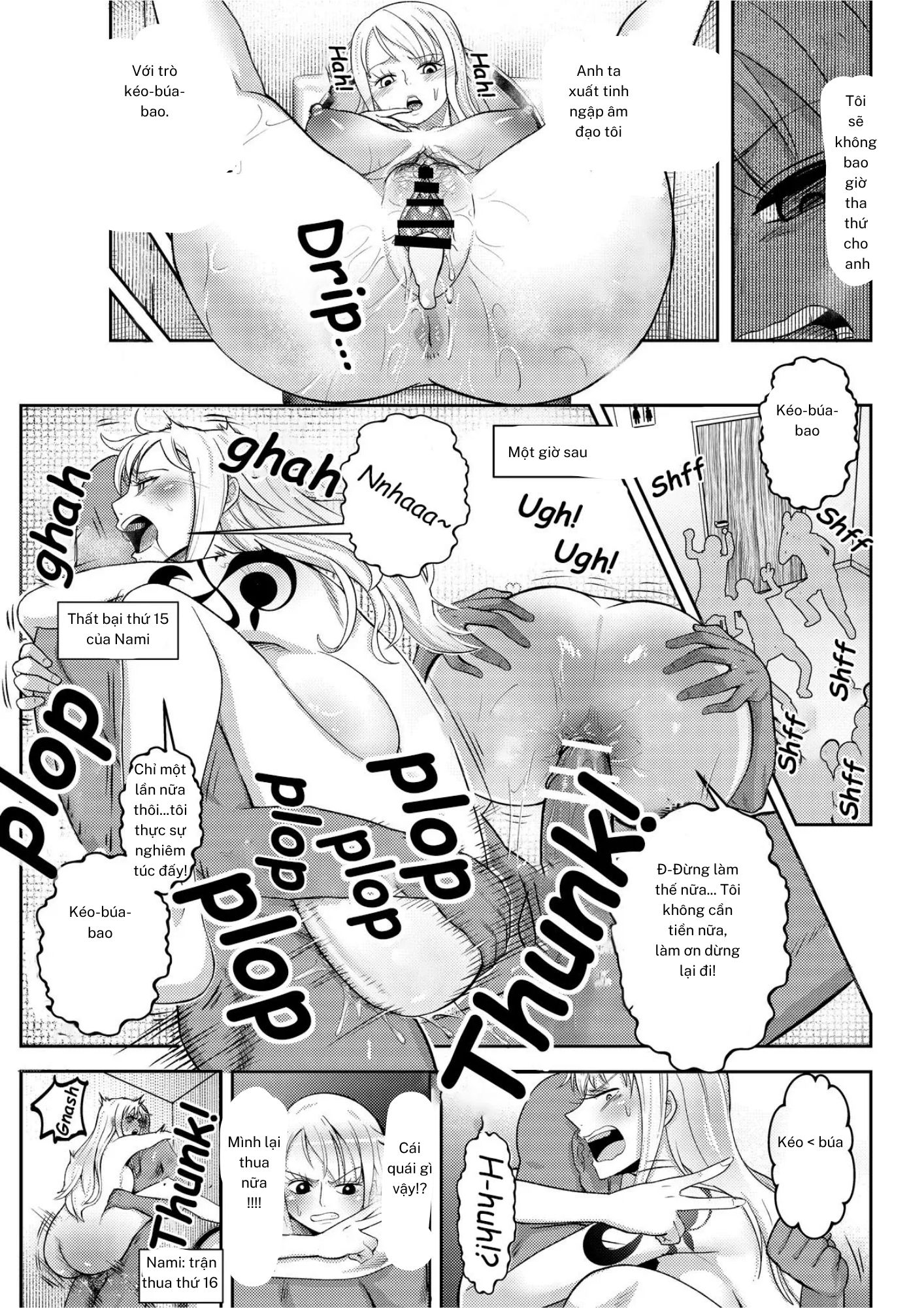 HentaiVN.net - Ảnh 23 - Miêu nữ Nami mà thua cá cược sao? - Oneshot