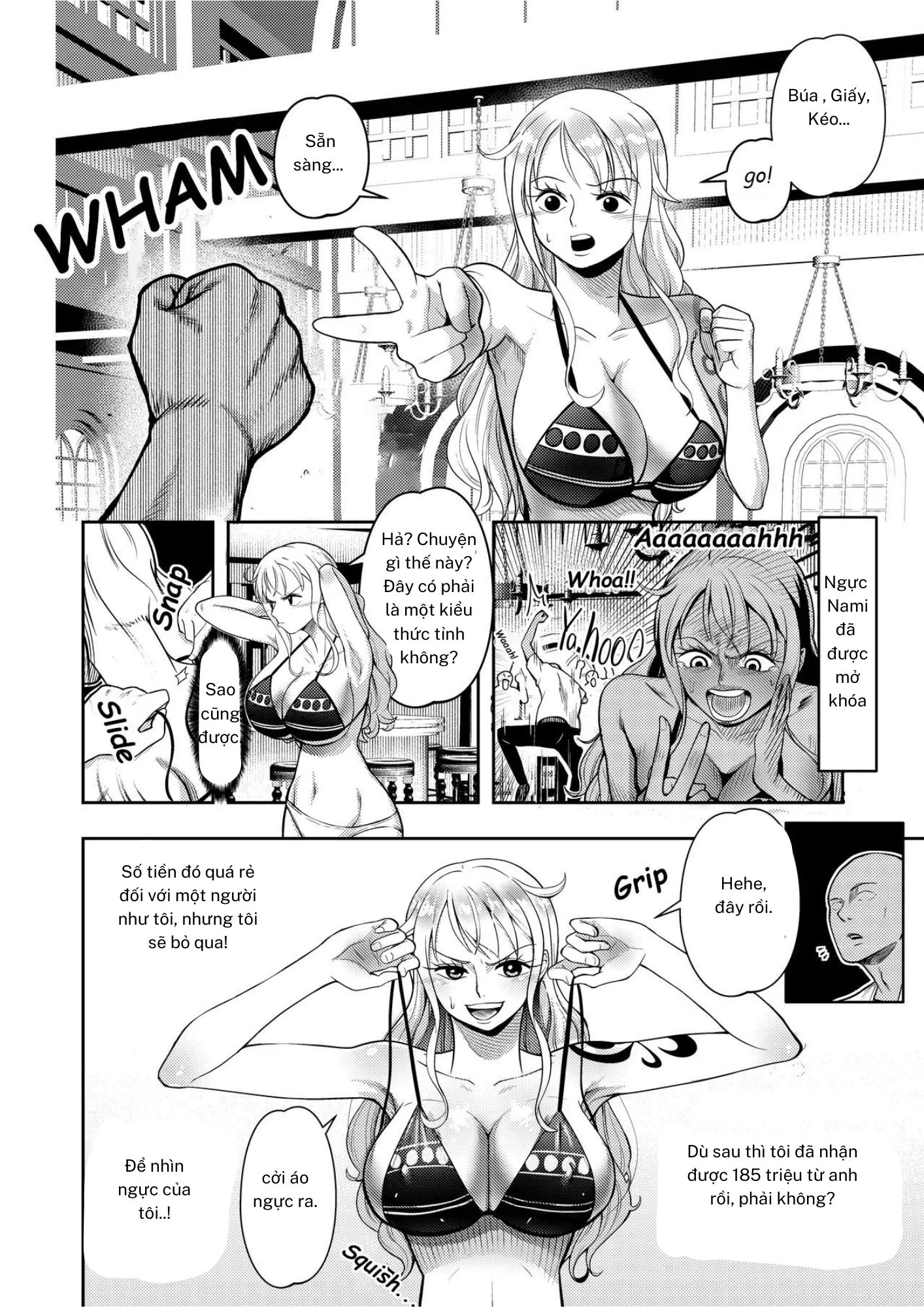 HentaiVN.net - Ảnh 6 - Miêu nữ Nami mà thua cá cược sao? - Oneshot