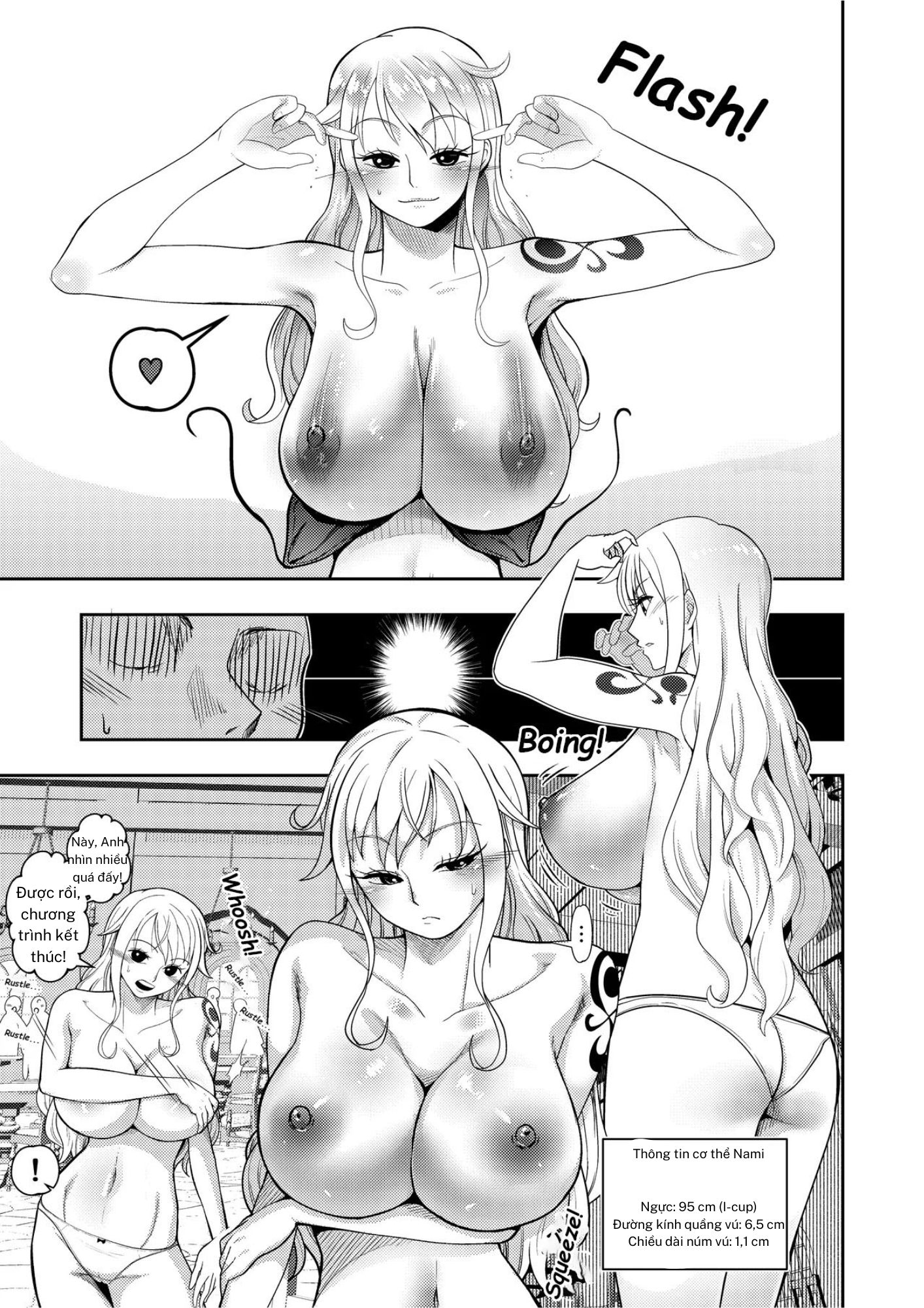 HentaiVN.net - Ảnh 7 - Miêu nữ Nami mà thua cá cược sao? - Oneshot