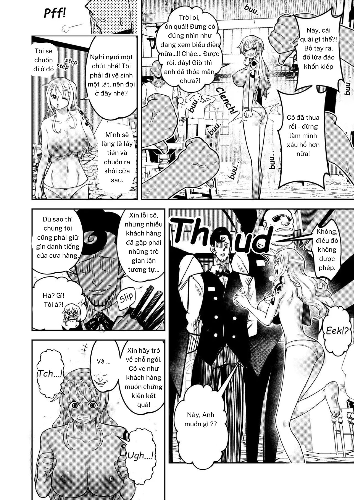 HentaiVN.net - Ảnh 8 - Miêu nữ Nami mà thua cá cược sao? - Oneshot