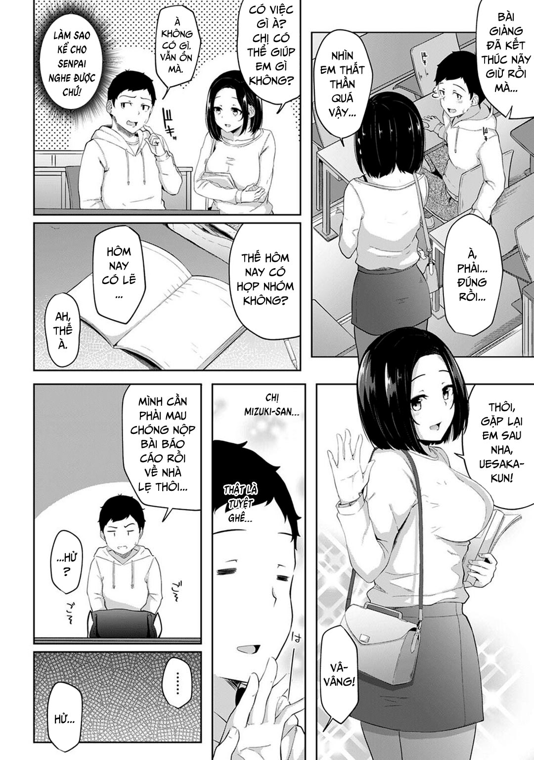 HentaiVN.net - Ảnh 24 - Thấy em gái mình đang mặc tạp dề khỏa thân - Chap 01