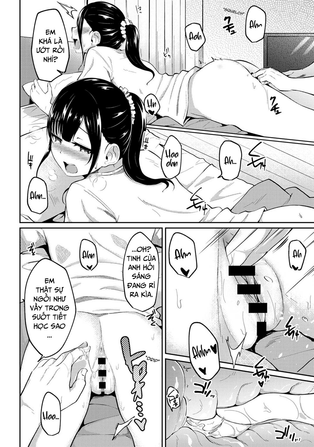 HentaiVN.net - Ảnh 9 - Thấy em gái mình đang mặc tạp dề khỏa thân - Chap 04