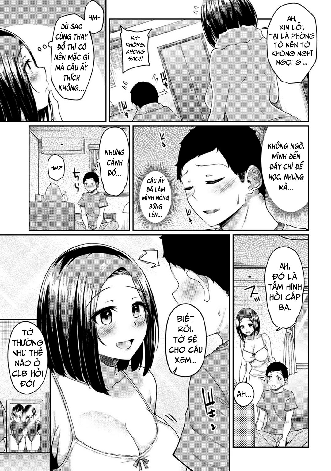 HentaiVN.net - Ảnh 8 - Thấy em gái mình đang mặc tạp dề khỏa thân - Chap 06