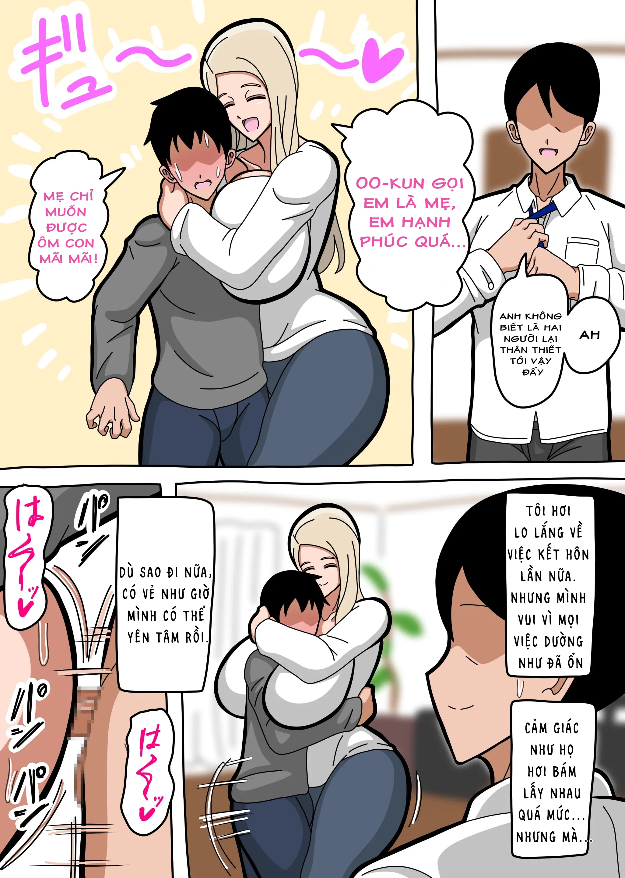 HentaiVN.net - Ảnh 16 - Oyaji no Saikon Aite Deari Boku no Haha Deari Boku no Kanojo - Nửa đầu