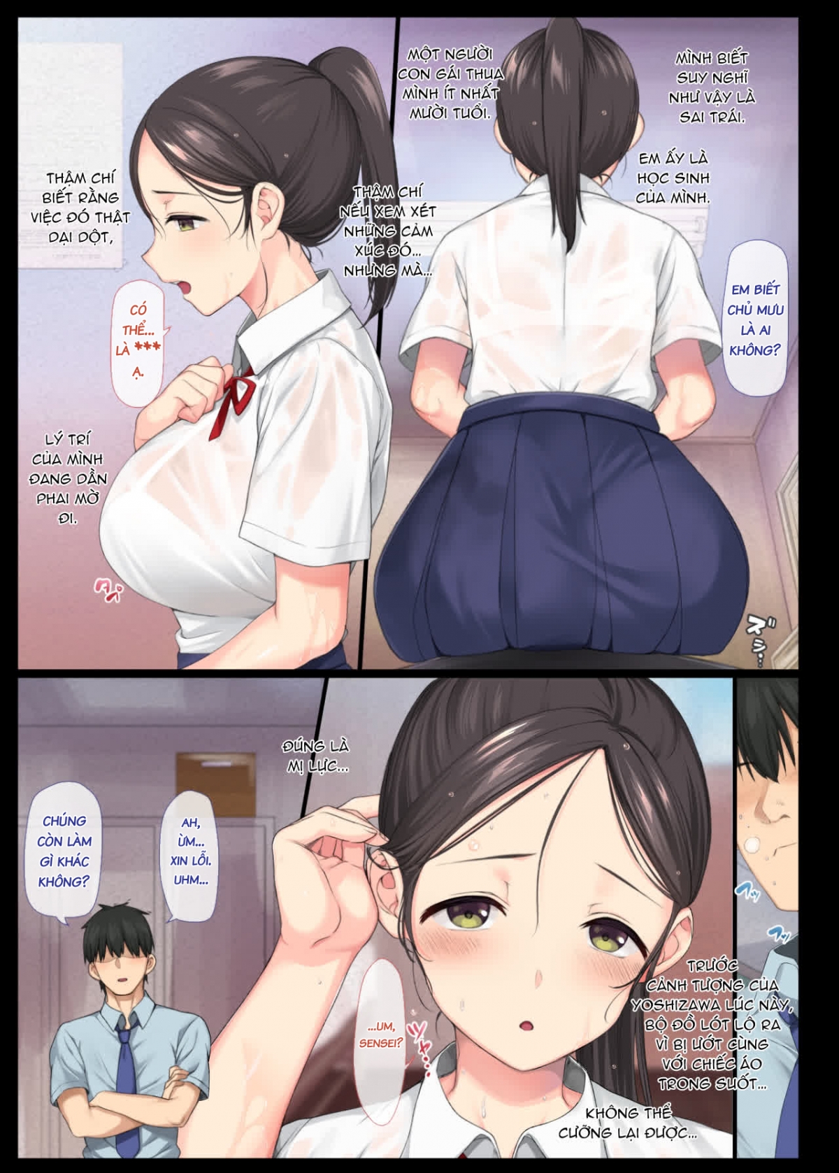 HentaiVN.net - Ảnh 10 - Cô học trò ngọt nước học bơi - Chap 1