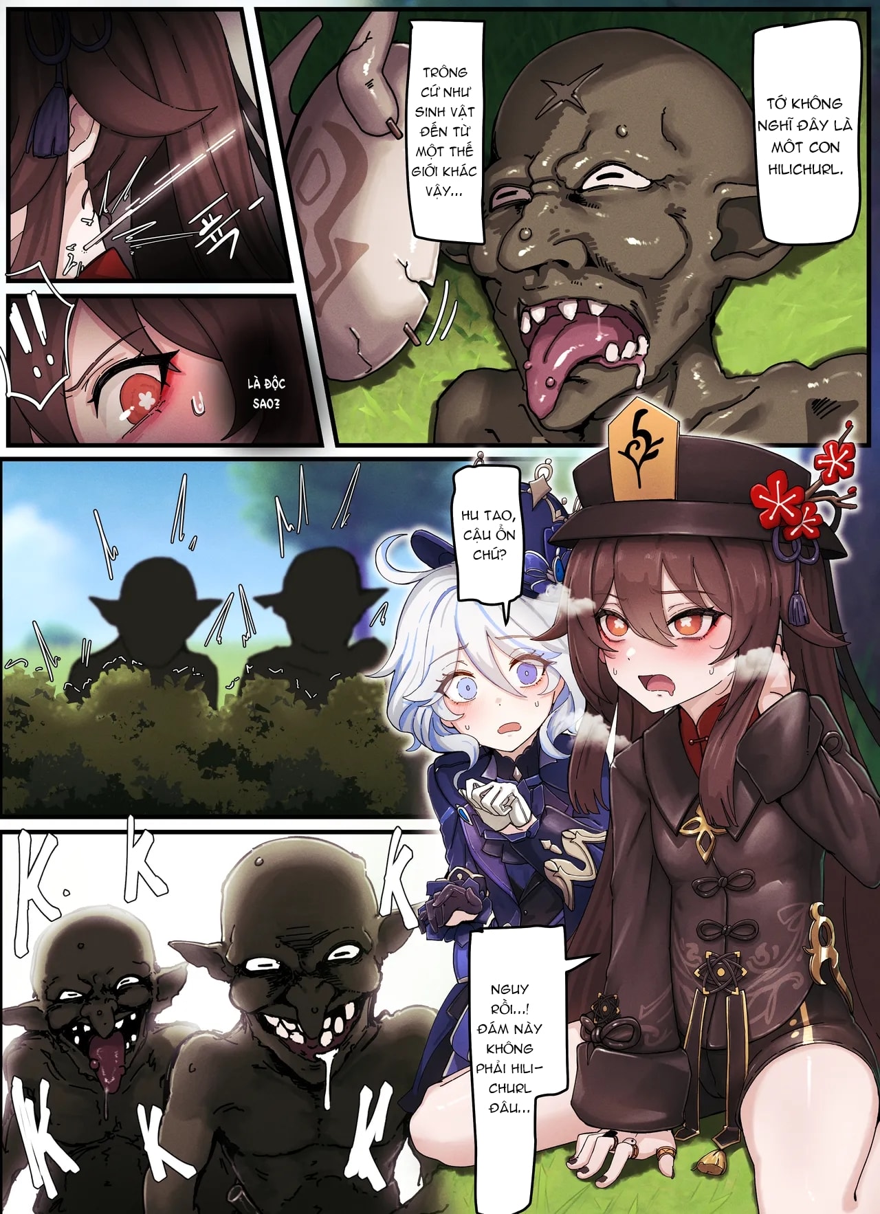 HentaiVN.net - Ảnh 5 - Teyvat Gravure #08: Hu Tao & Furina GOBLIN Impact - Oneshot